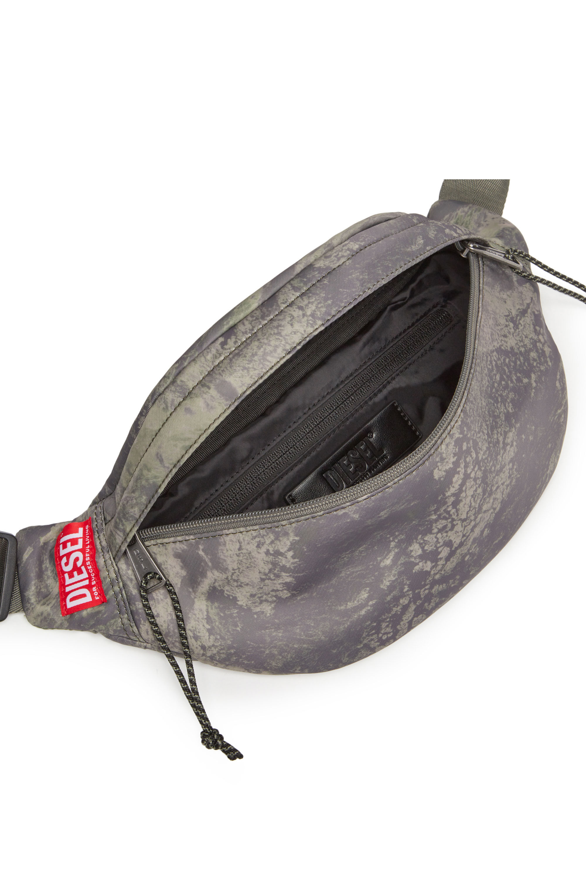 Men s Rave Beltbag X Belt bag in recycled earth print fabric