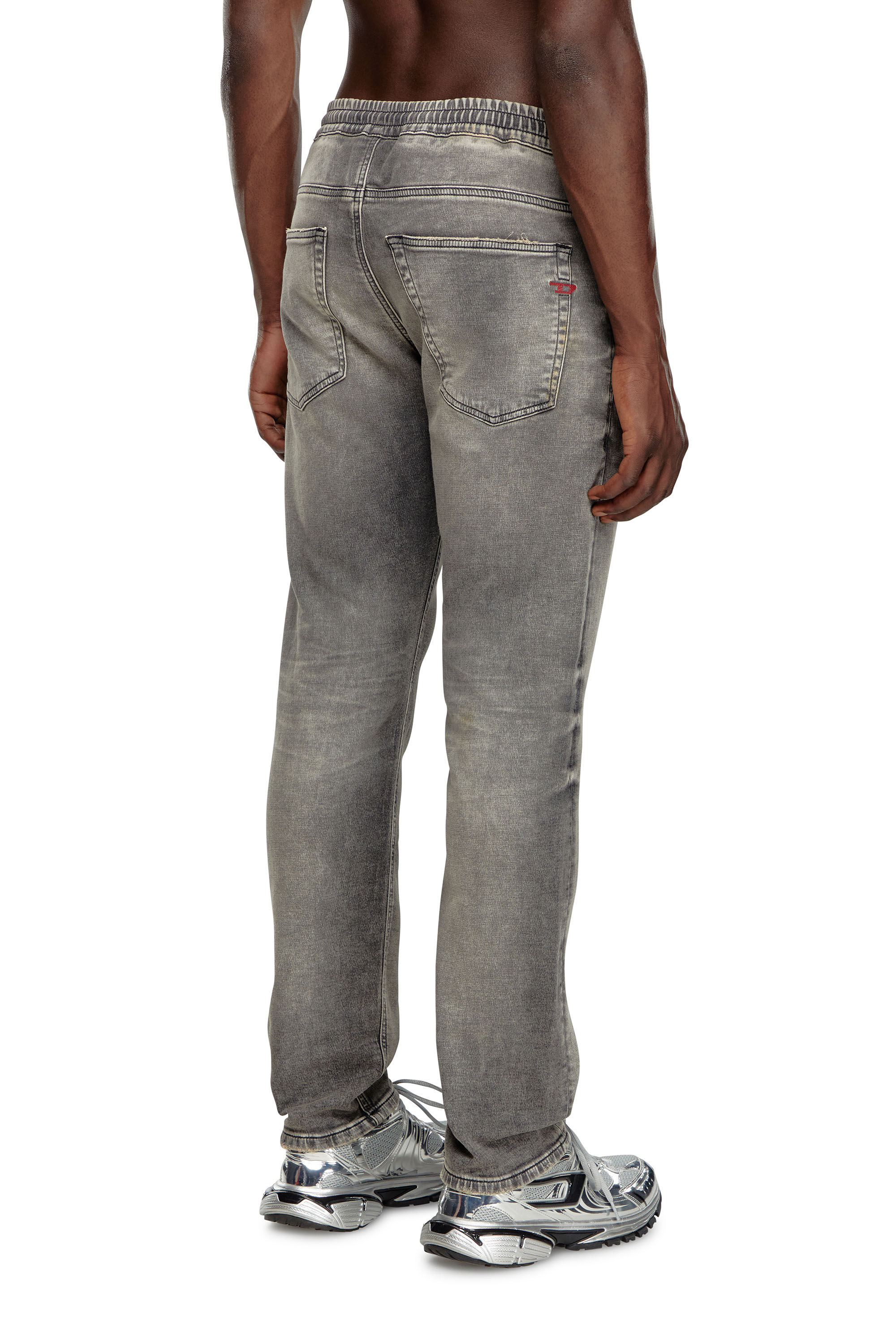 Diesel - Hombre Tapered 2030 D-Krooley Joggjeans® 068LQ, Gris - Image 4