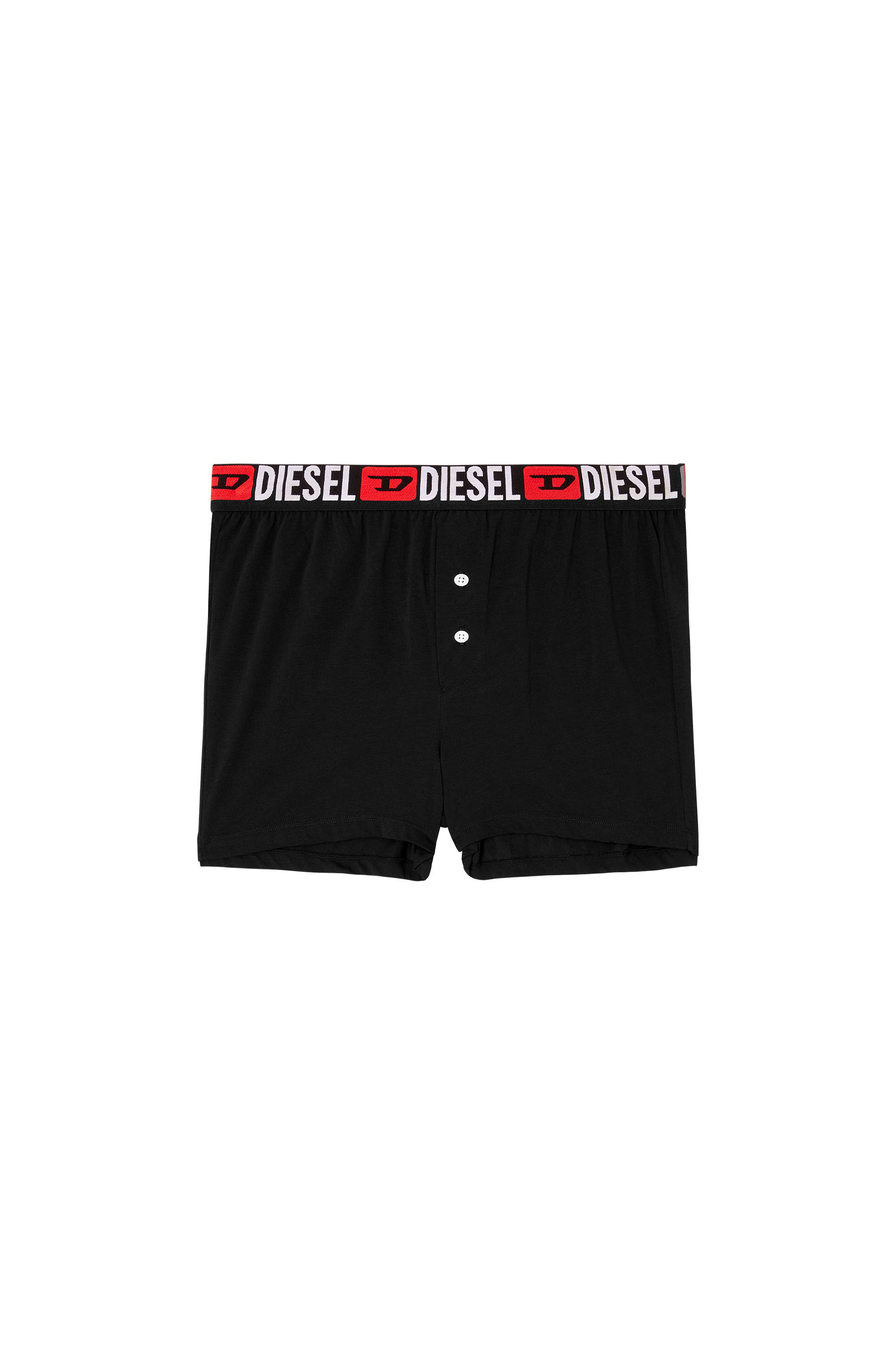 Diesel - STARKIE-D-CORE, Bóxers con cintura de logotipo all-over Hombre in Negro - 2