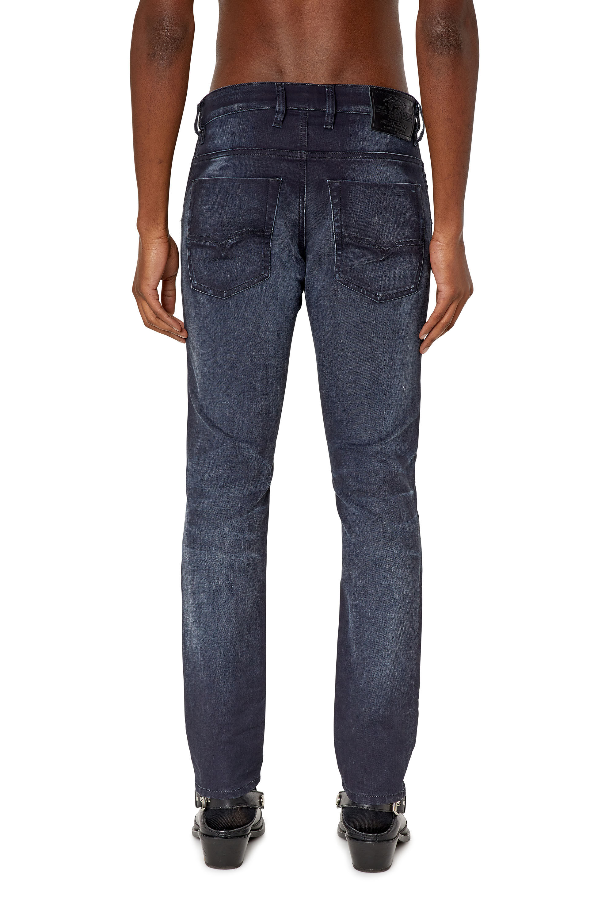 KROOLEY-Y-NE Man:Dark grey tapered Jeans | Diesel