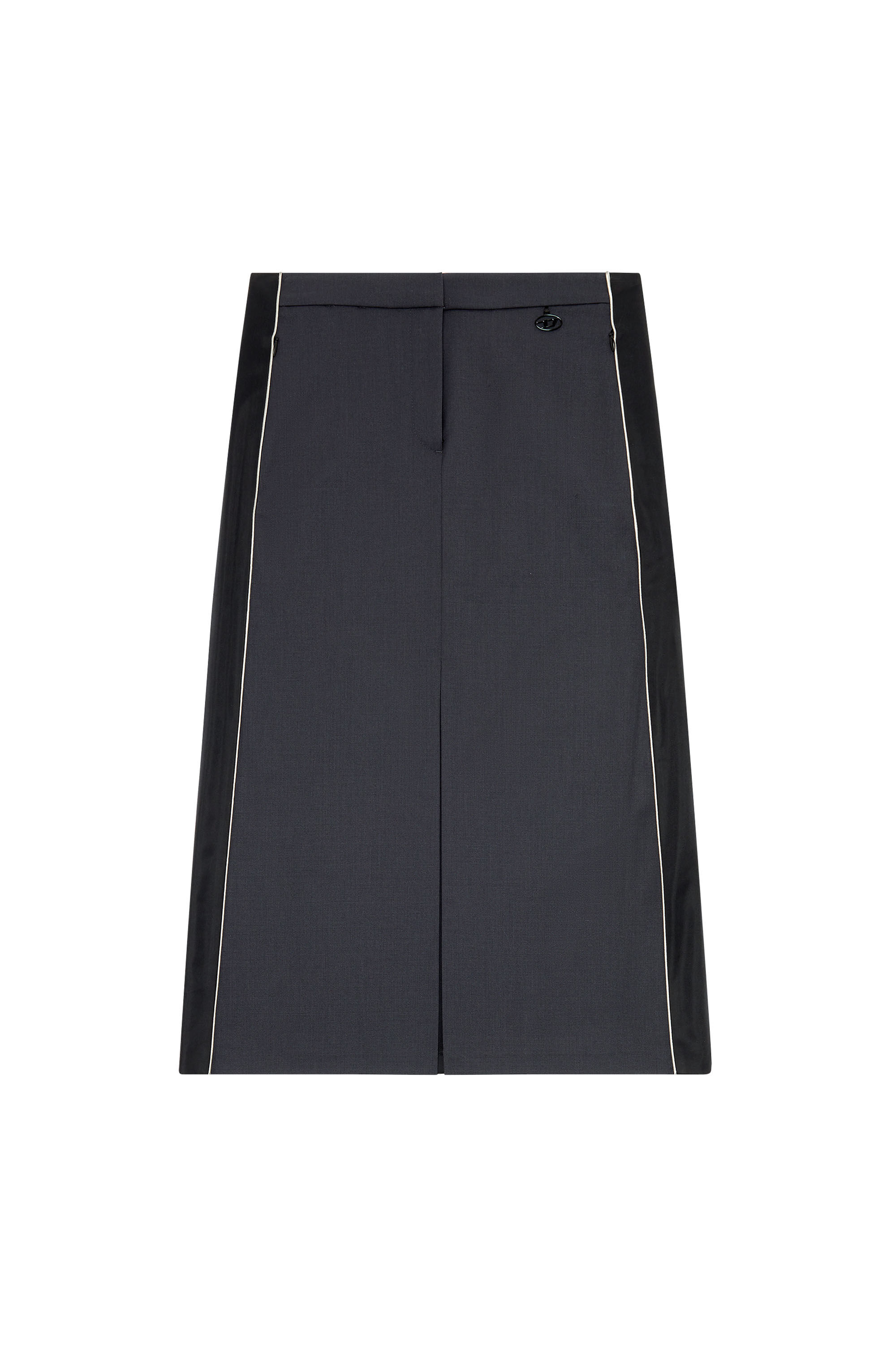 Women's Midi skirt in wool blend and double knit