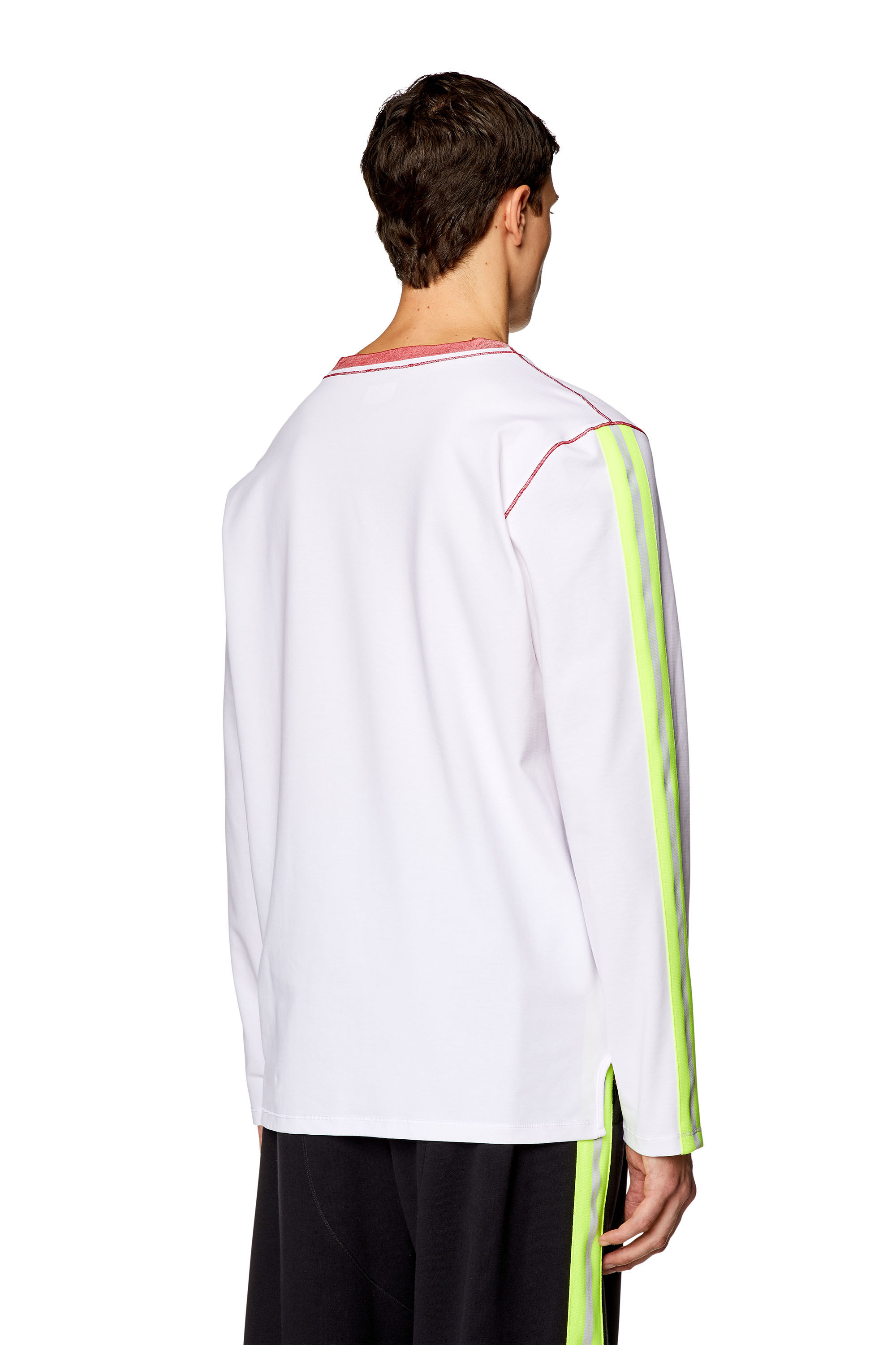 Men's Long-sleeve T-shirt with reflective bands | Multicolor