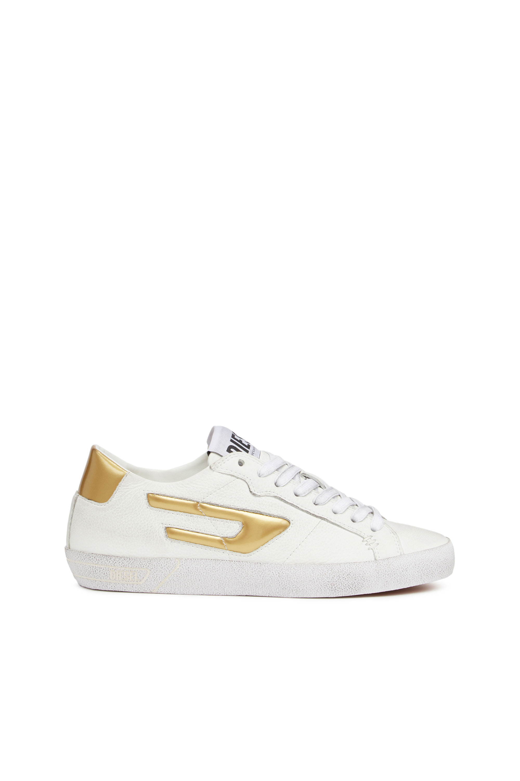 Women's S-Leroji Low W - Low-top sneakers with metallic D logo | Multicolor  | Diesel