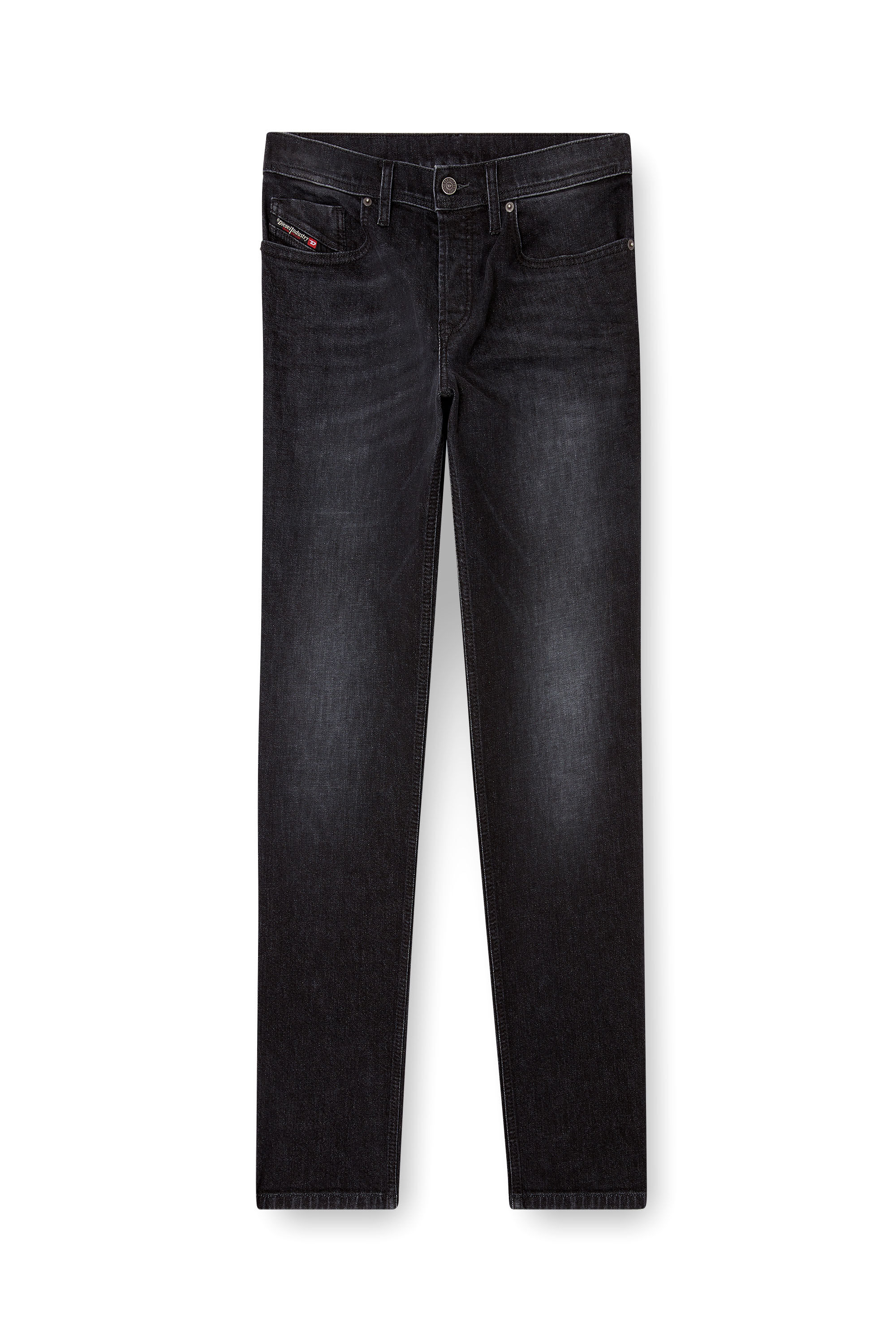 Diesel - Man's Regular Jeans 2023 D-Finitive 0DBDT, Black/Dark grey - 2