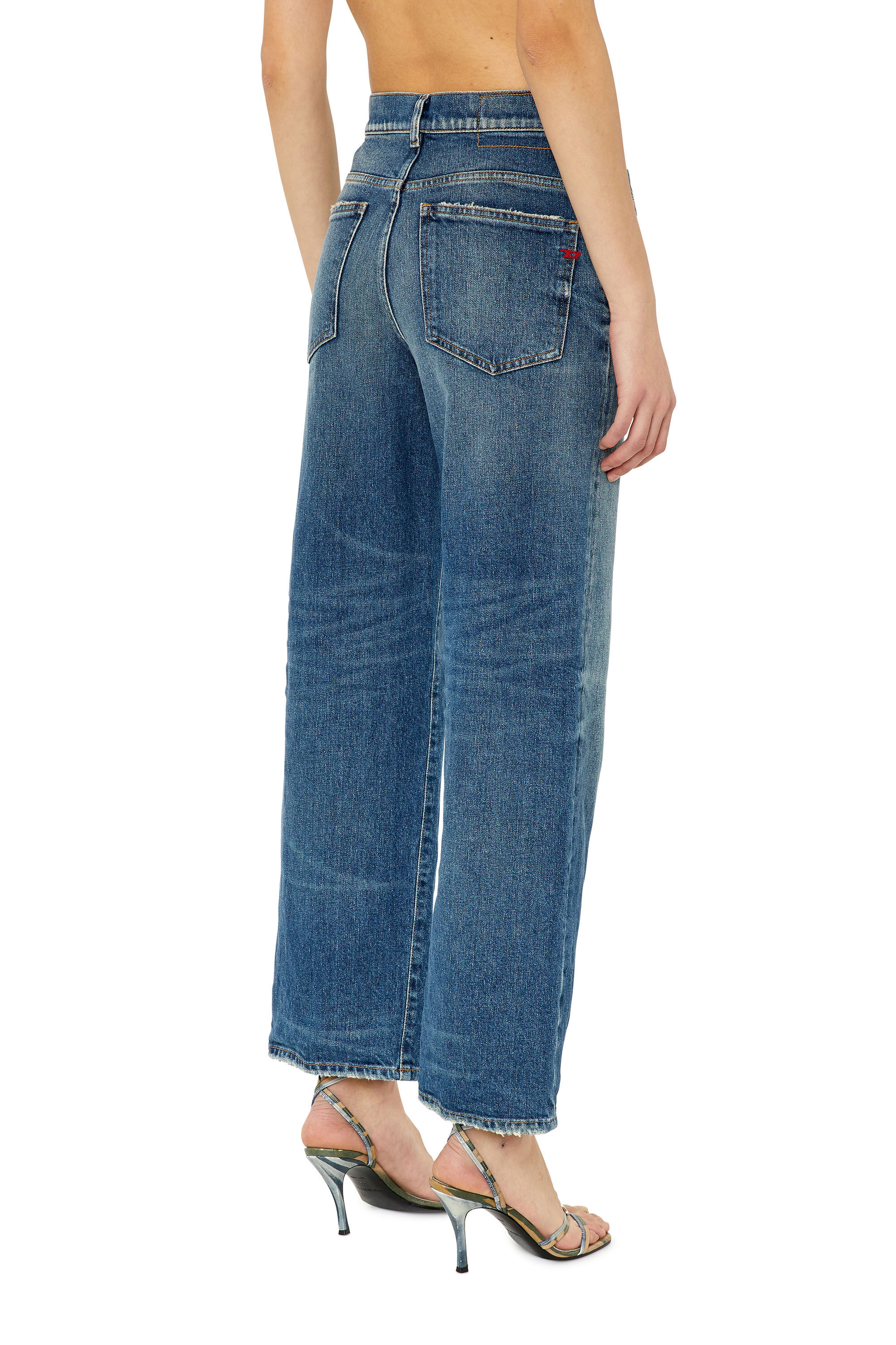 Diesel - Bootcut and Flare Jeans 2000 Widee 007L1, Medium blue - Image 5