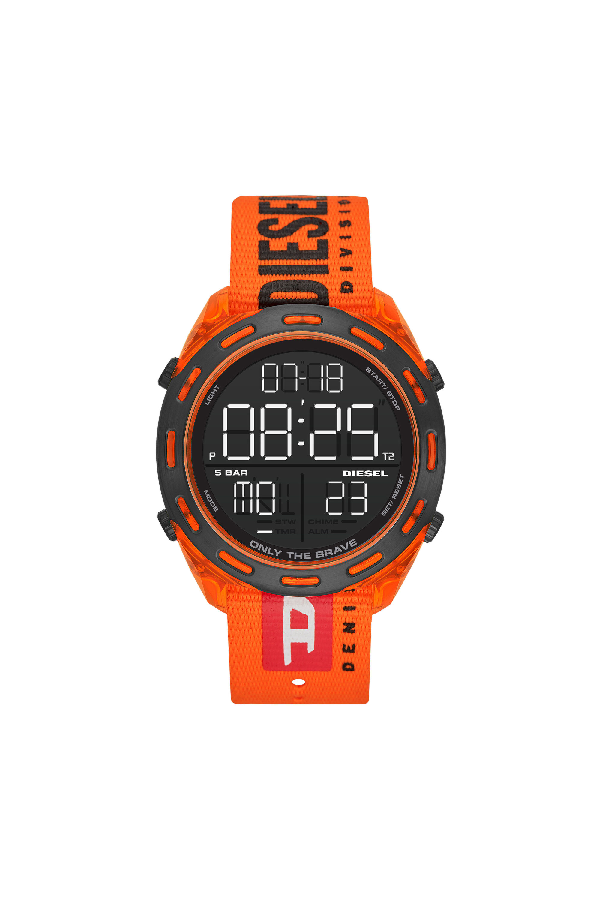 DZ1896 Hombre Crusher reloj digital Diesel
