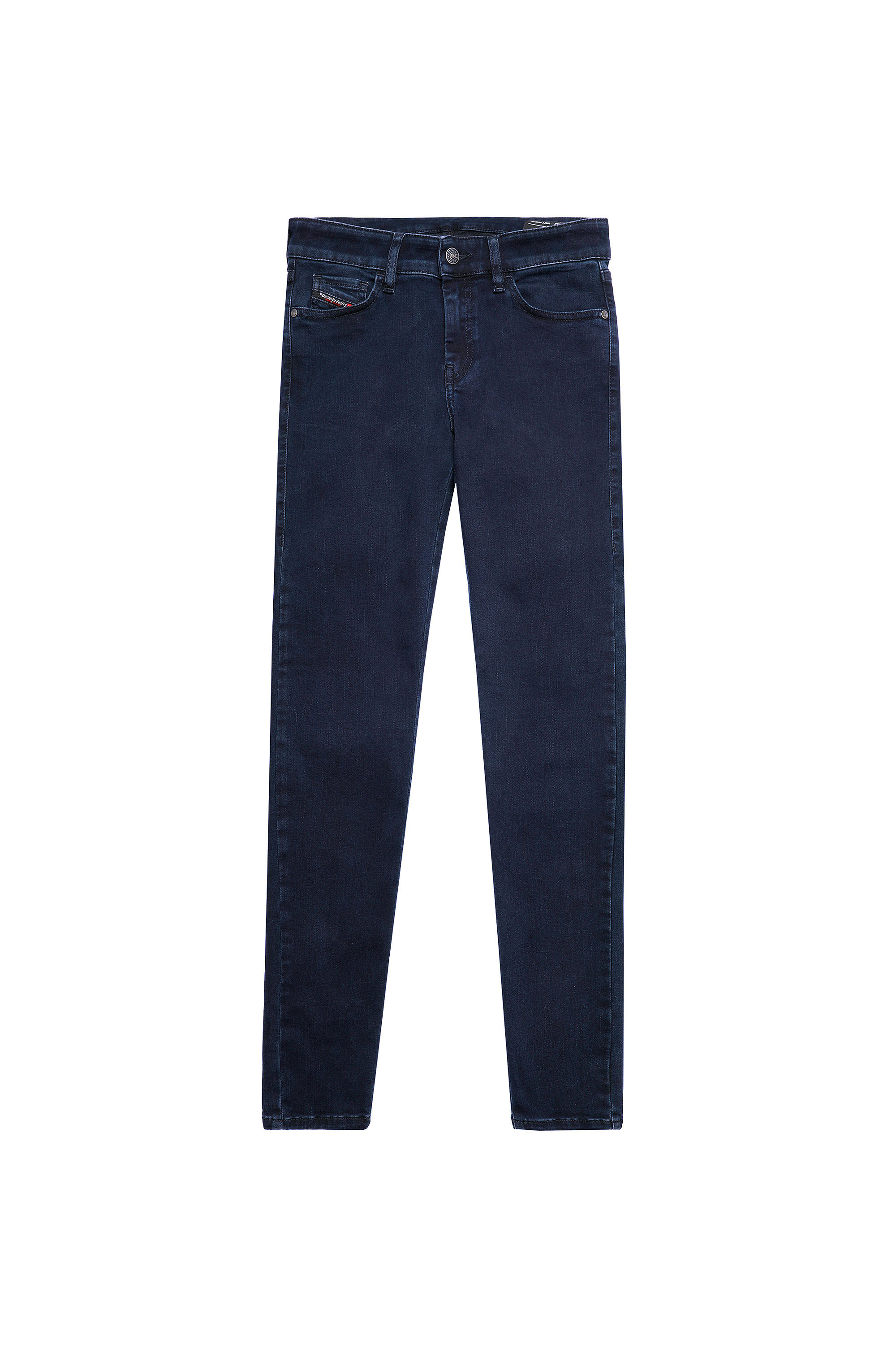 Diesel - Slandy Skinny Jeans 009PV, Dark Blue - Image 2