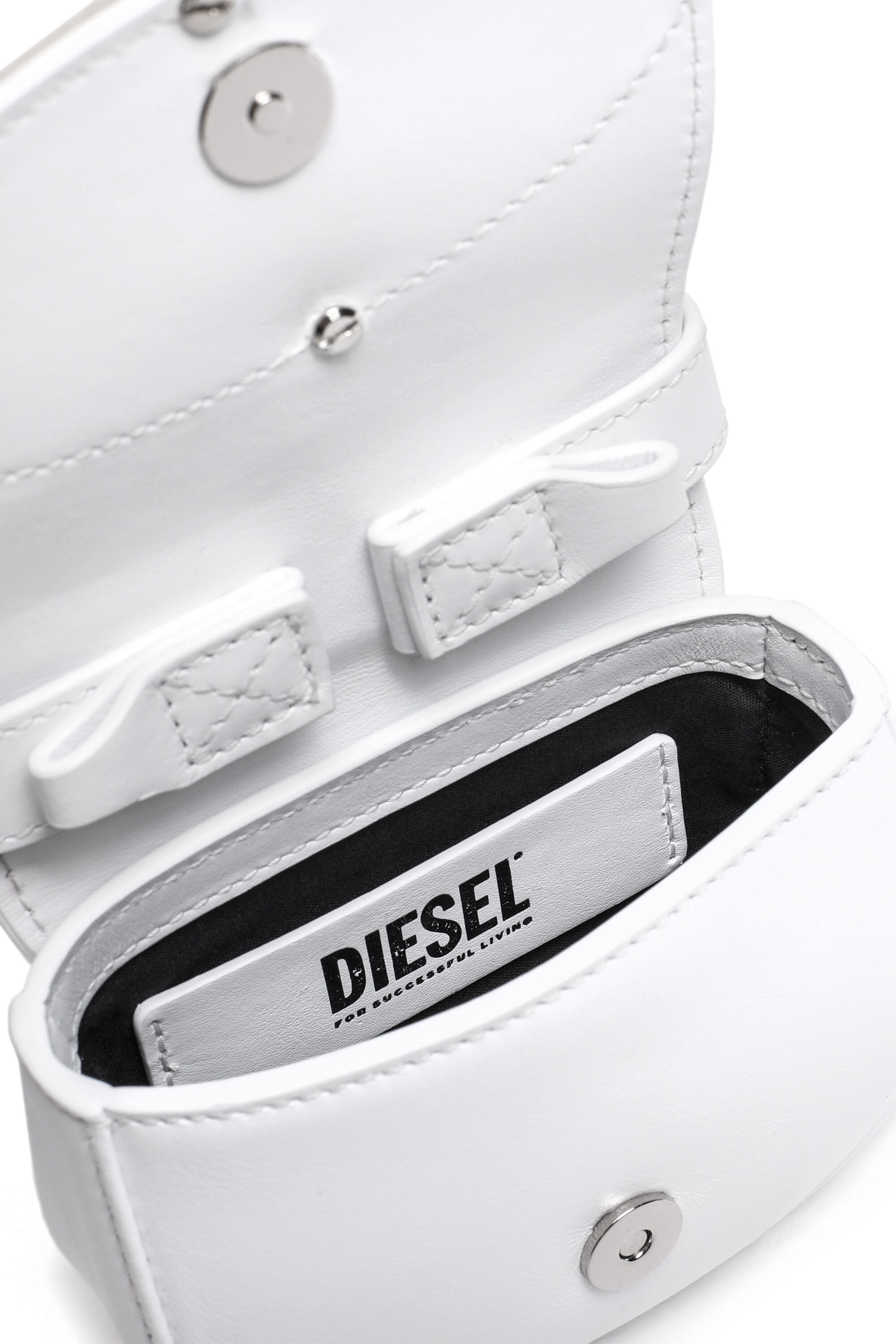 1DR XS Bag Woman: leather mini Bag with D logo plaque | Diesel