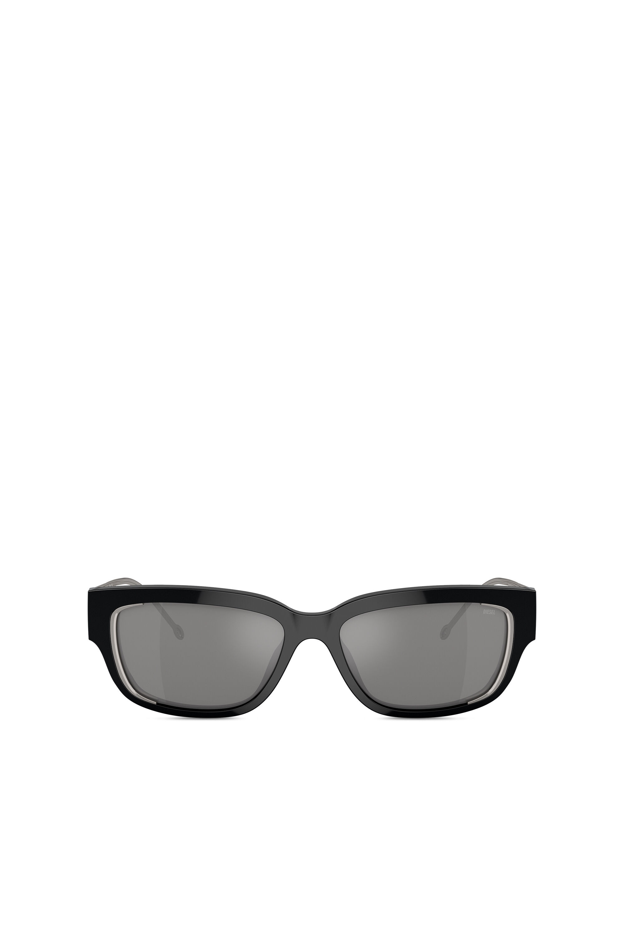 ブランド品 通販サイト sunglasses Rectangle Women's | Diesel | Black 小物