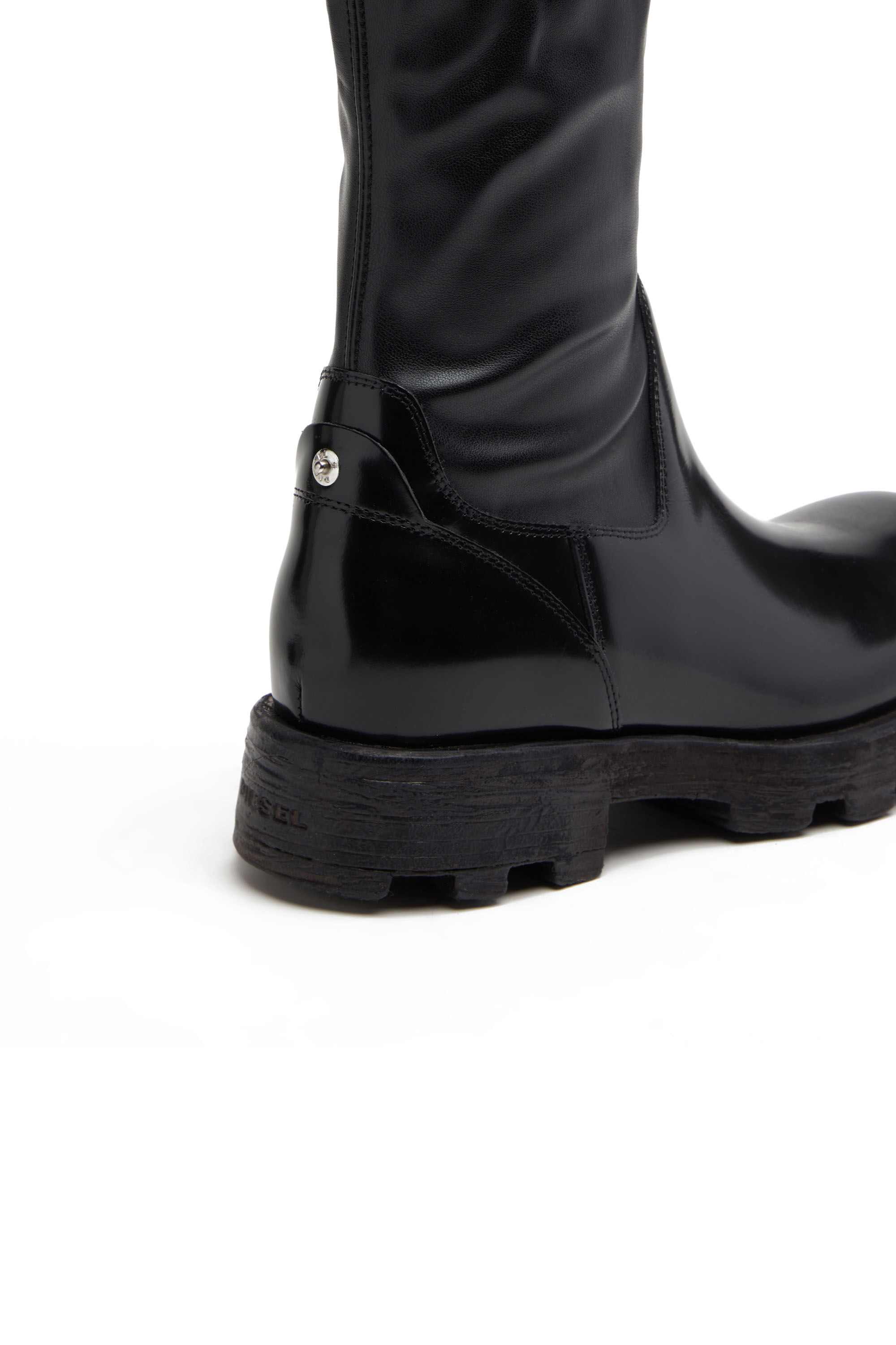 最も信頼できる D-HAMMER HCH leather glossy in boots Over-the-knee Woman: ゴルフバッグ・キャディバッグ
