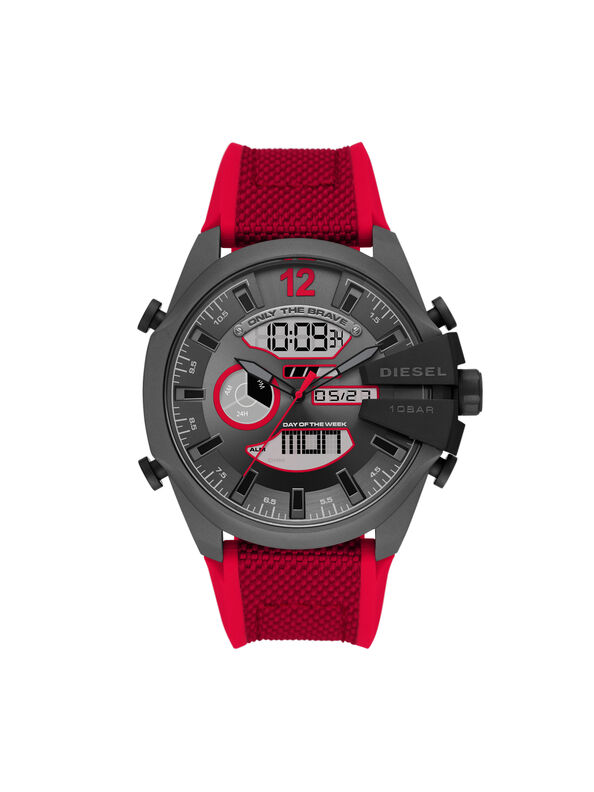Men S Watches Mega Chief Mr Daddy Stainless Steel Diesel