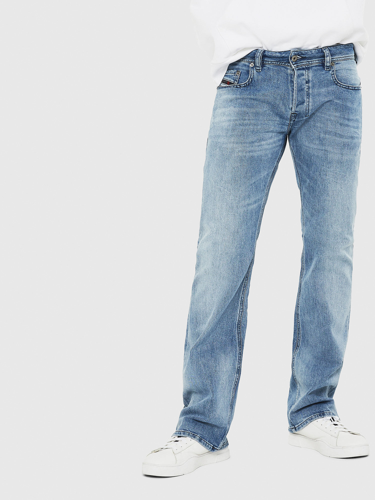 Men: Bootcut Light blue Jeans | Diesel