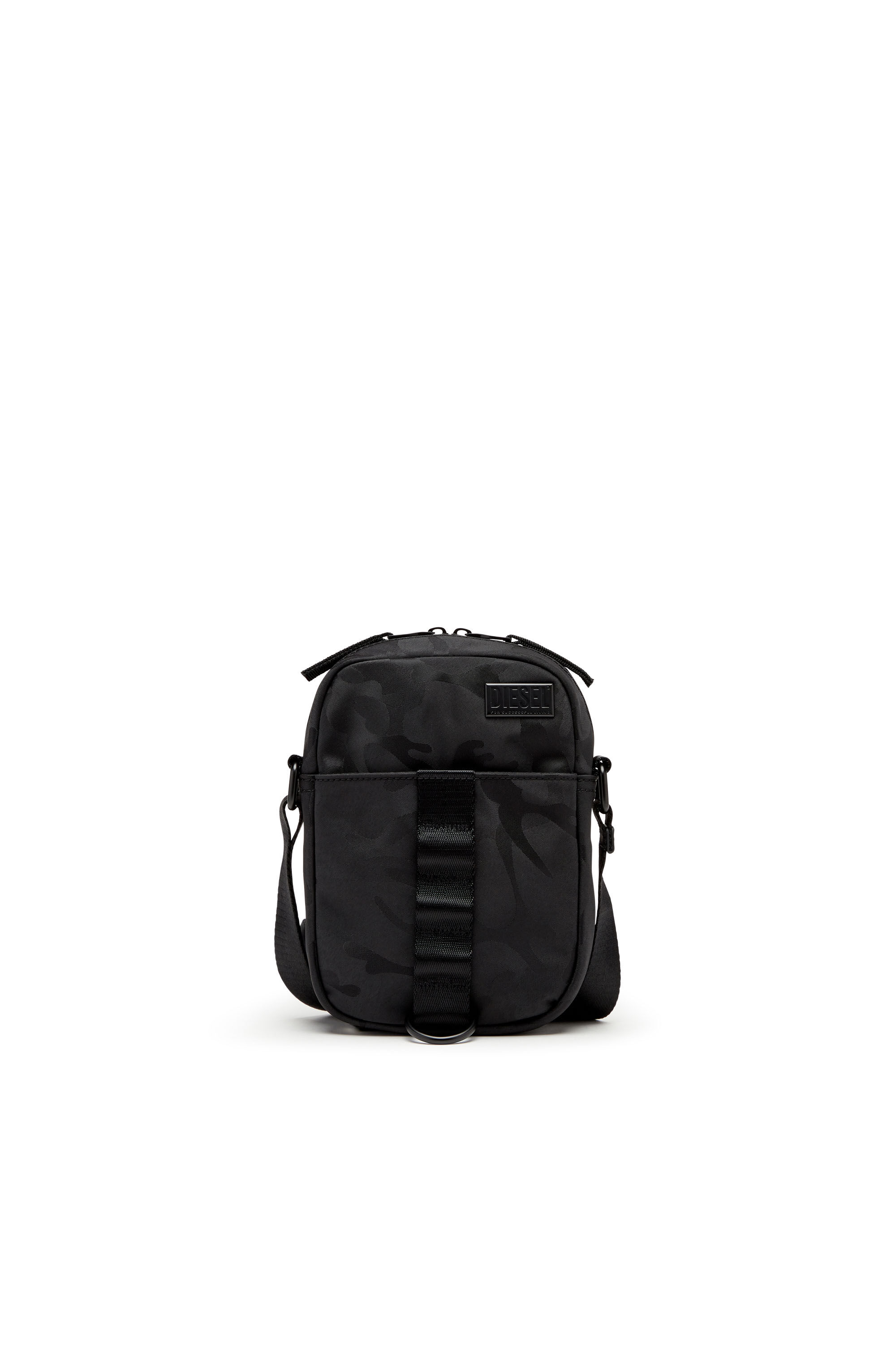Men's Dsrt-Utility crossbody bag in printed nylon | Black Men's Dsrt-Utility crossbody bag in printed nylon | Black