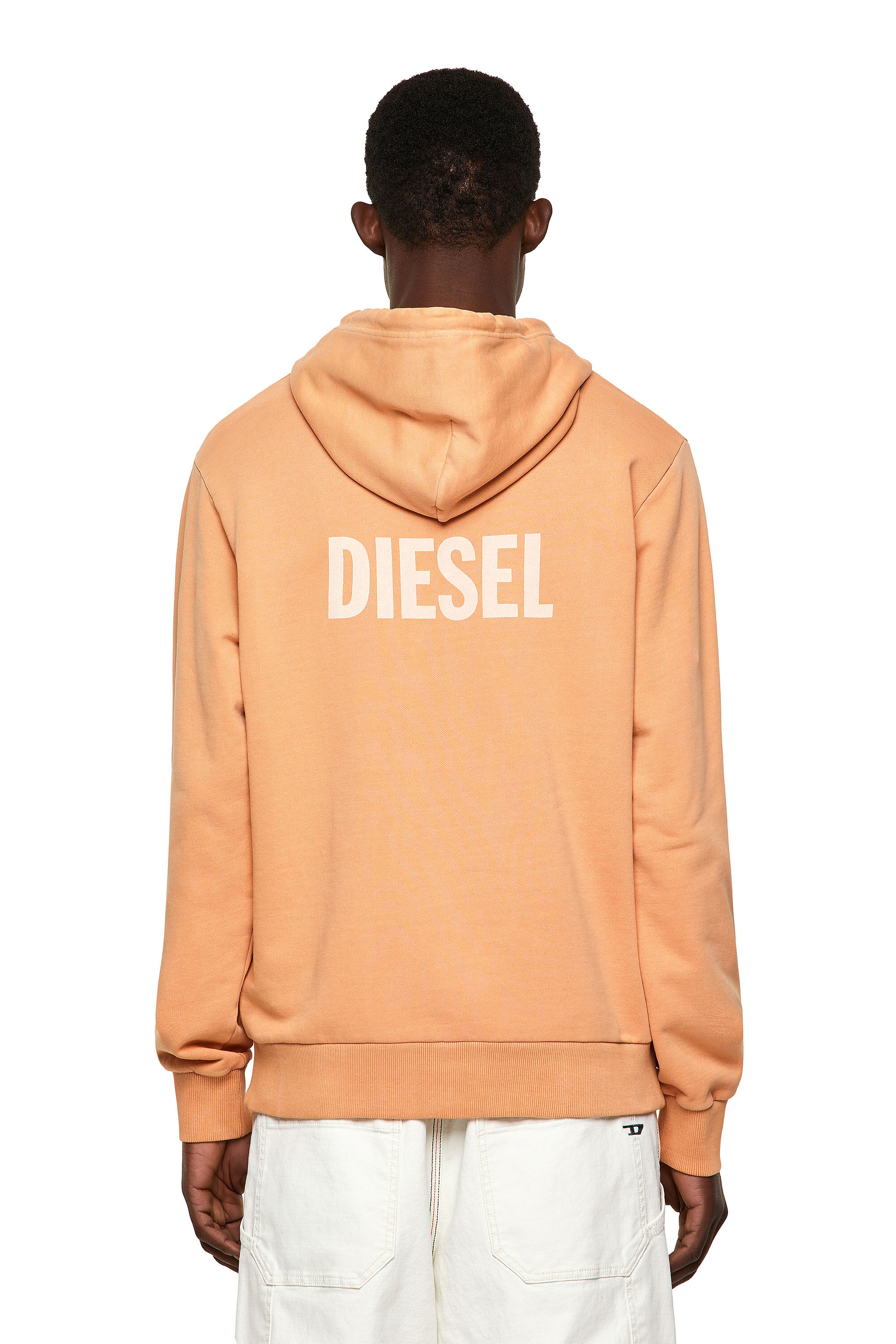 Diesel on sale hoodie orange
