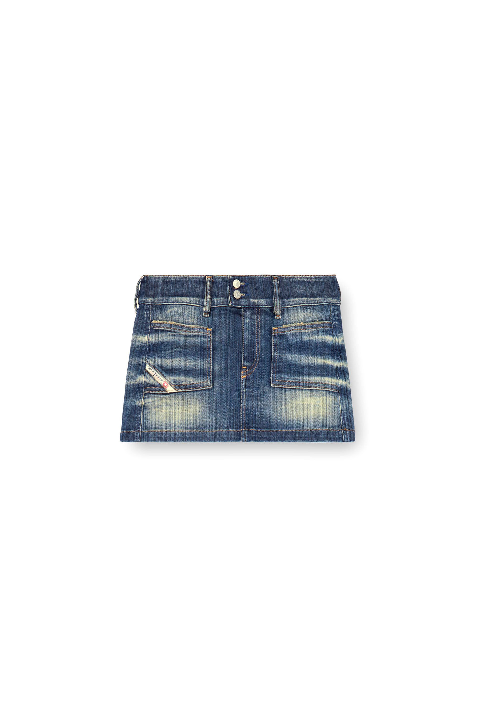 Women's Mini skirt in denim | Blue | Diesel