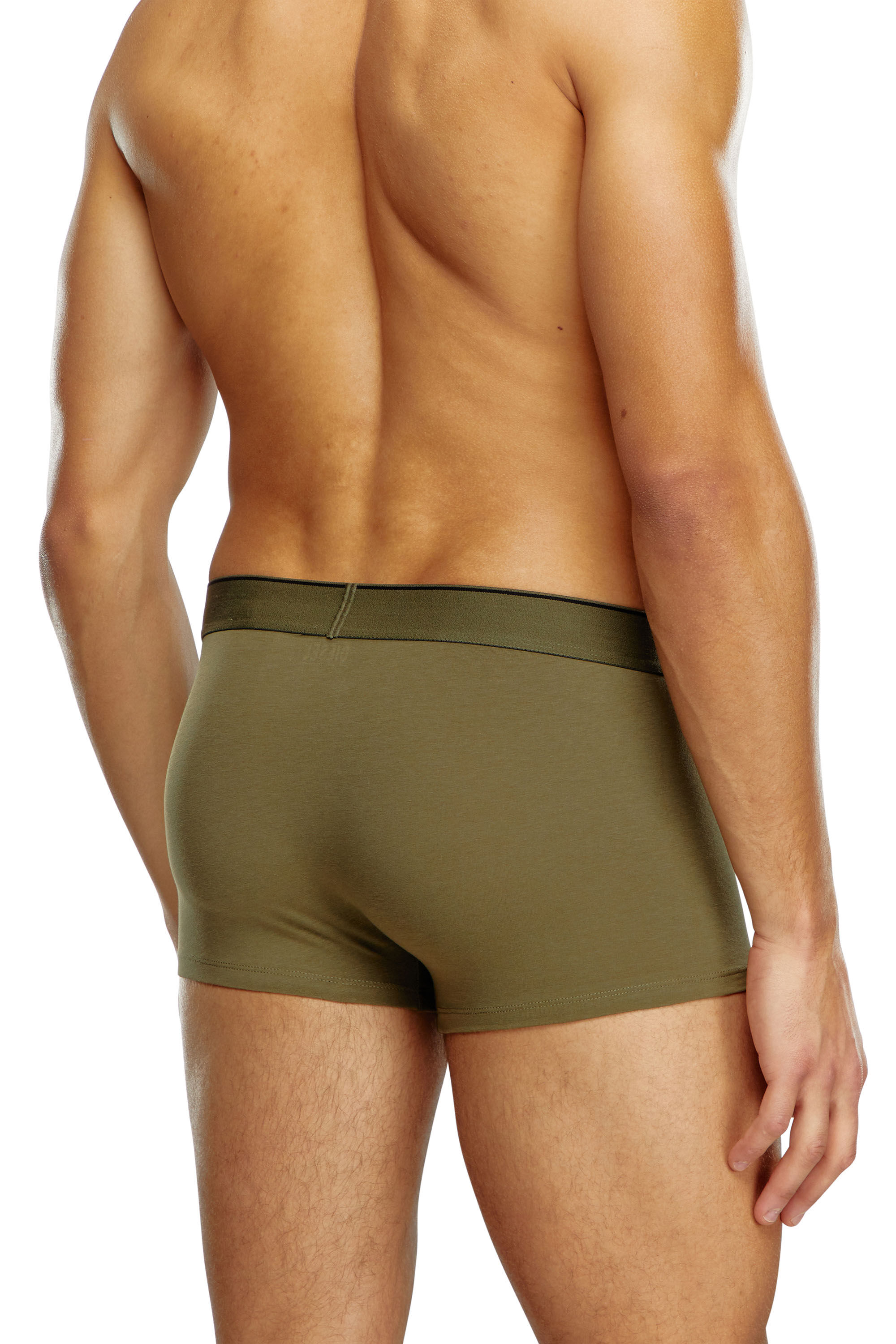 【正規取扱店】 Men's Diesel | Green | camo and plain briefs boxer 3-pack 下着・アンダーウェア