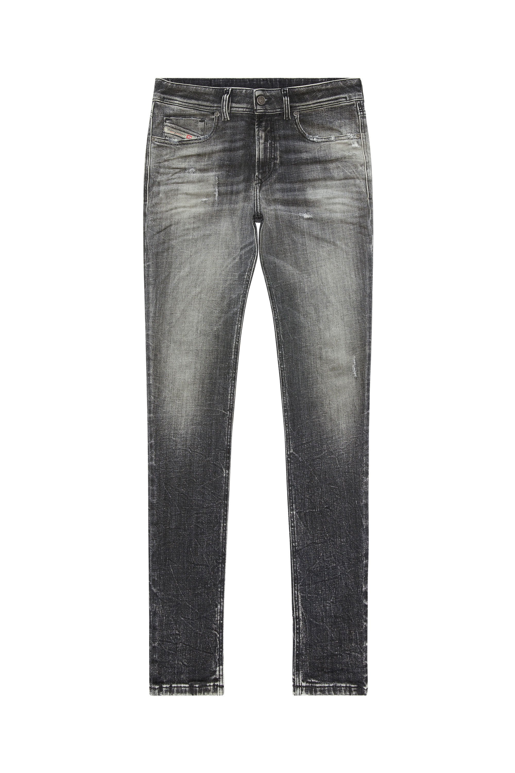 Diesel - Skinny Jeans 1979 Sleenker 09G86, Negro/Gris oscuro - Image 2
