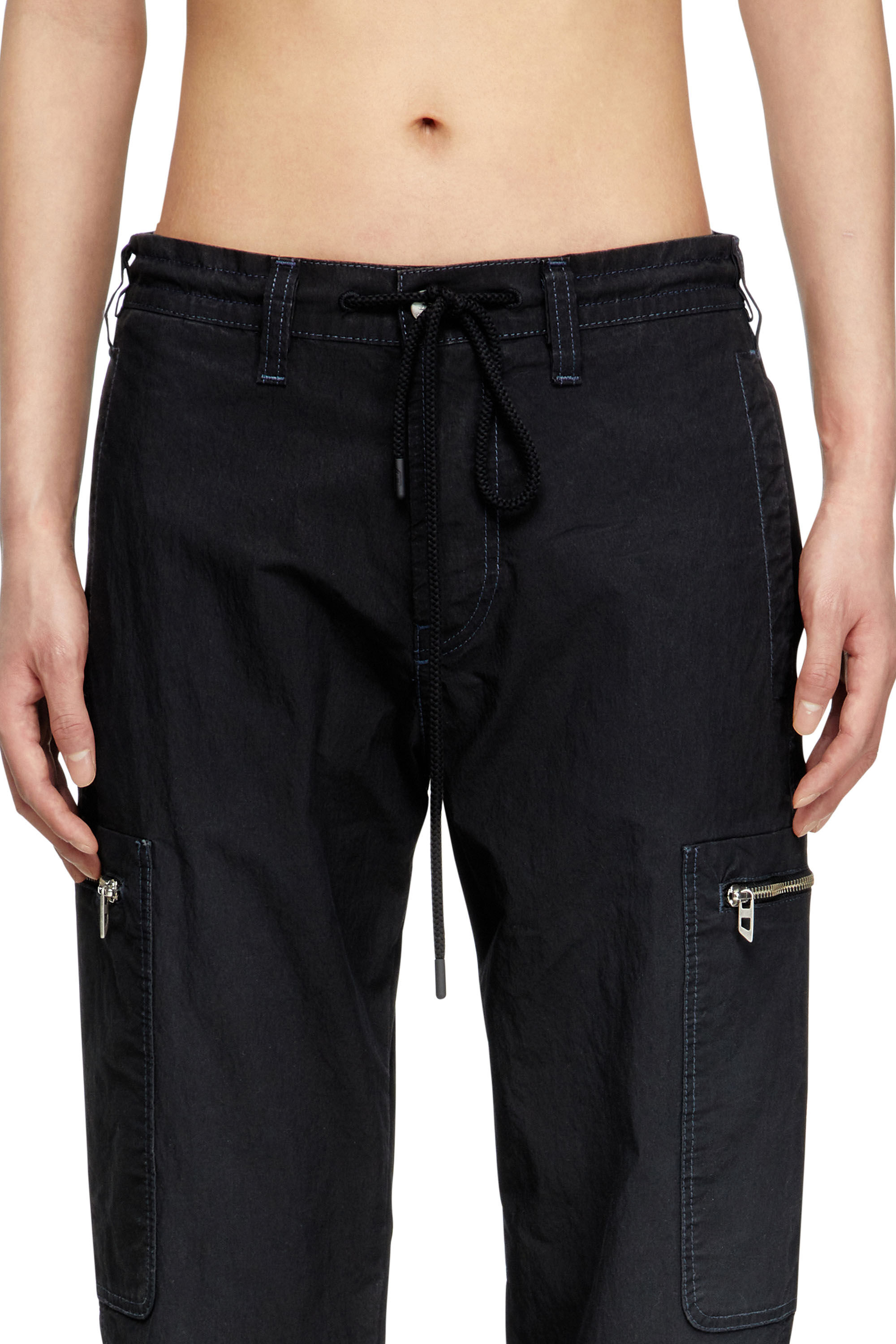 Diesel - Unisex's Slim D-Lab JoggJeans® 068SJ, Black/Dark grey - 4