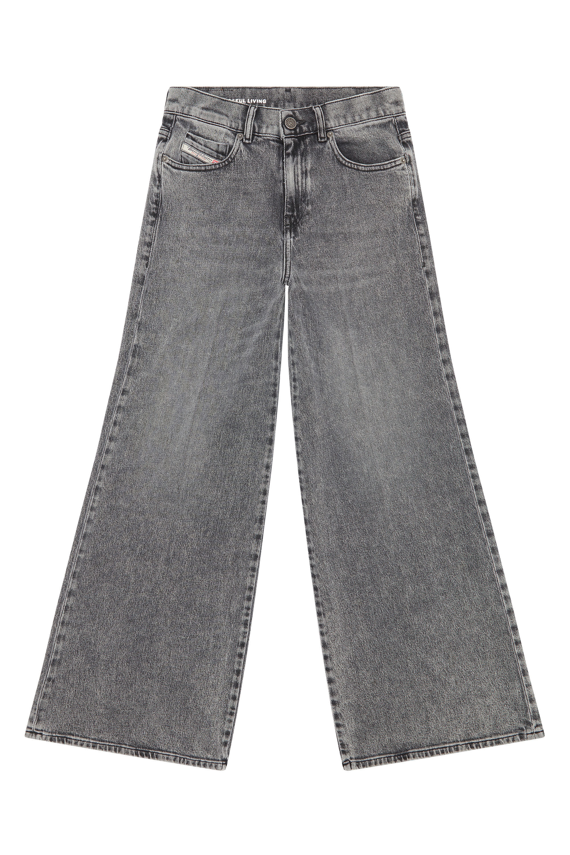 Diesel - Woman's Bootcut and Flare Jeans 1978 D-Akemi 09G57, Grey - 2