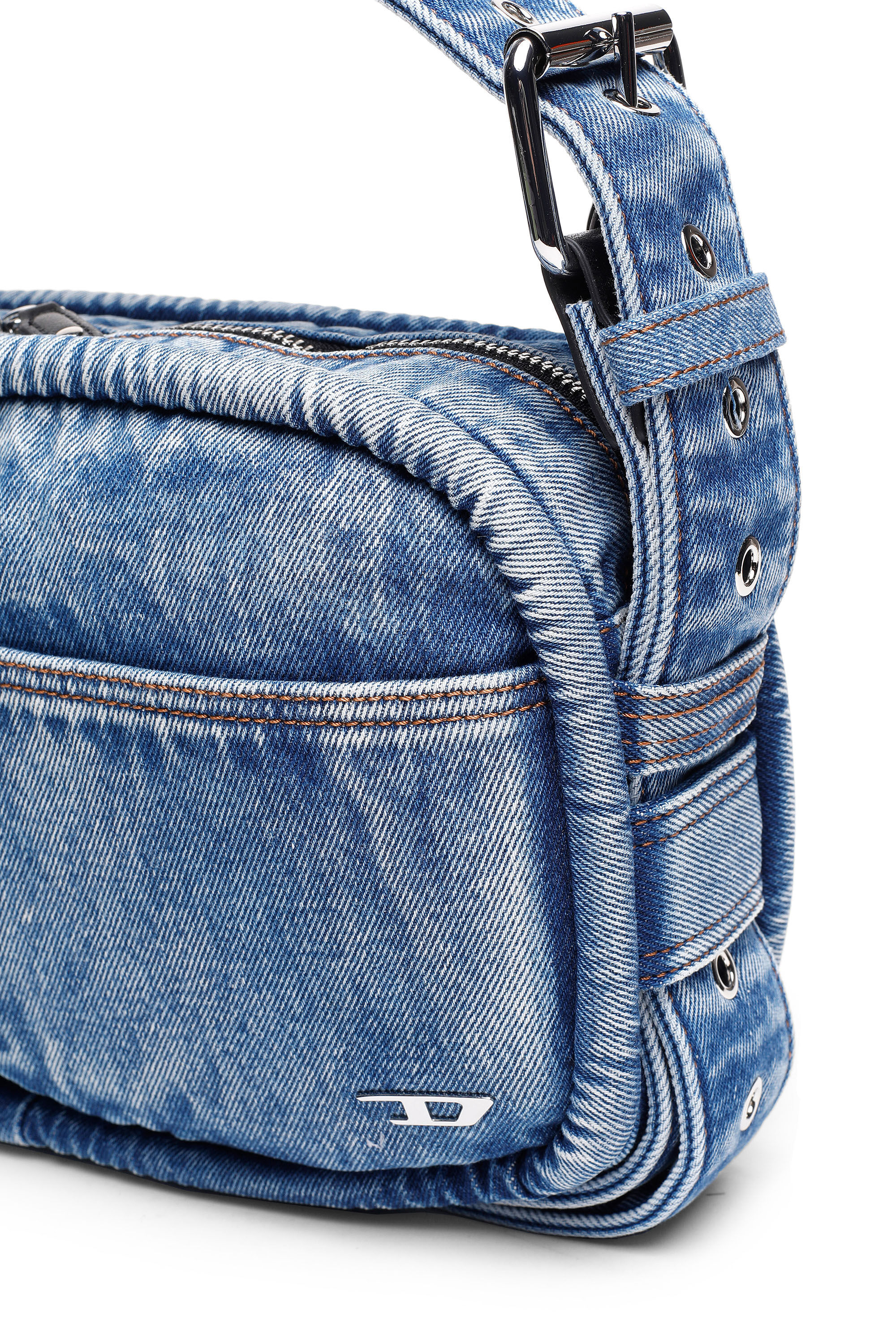 Denim cross sales body bag
