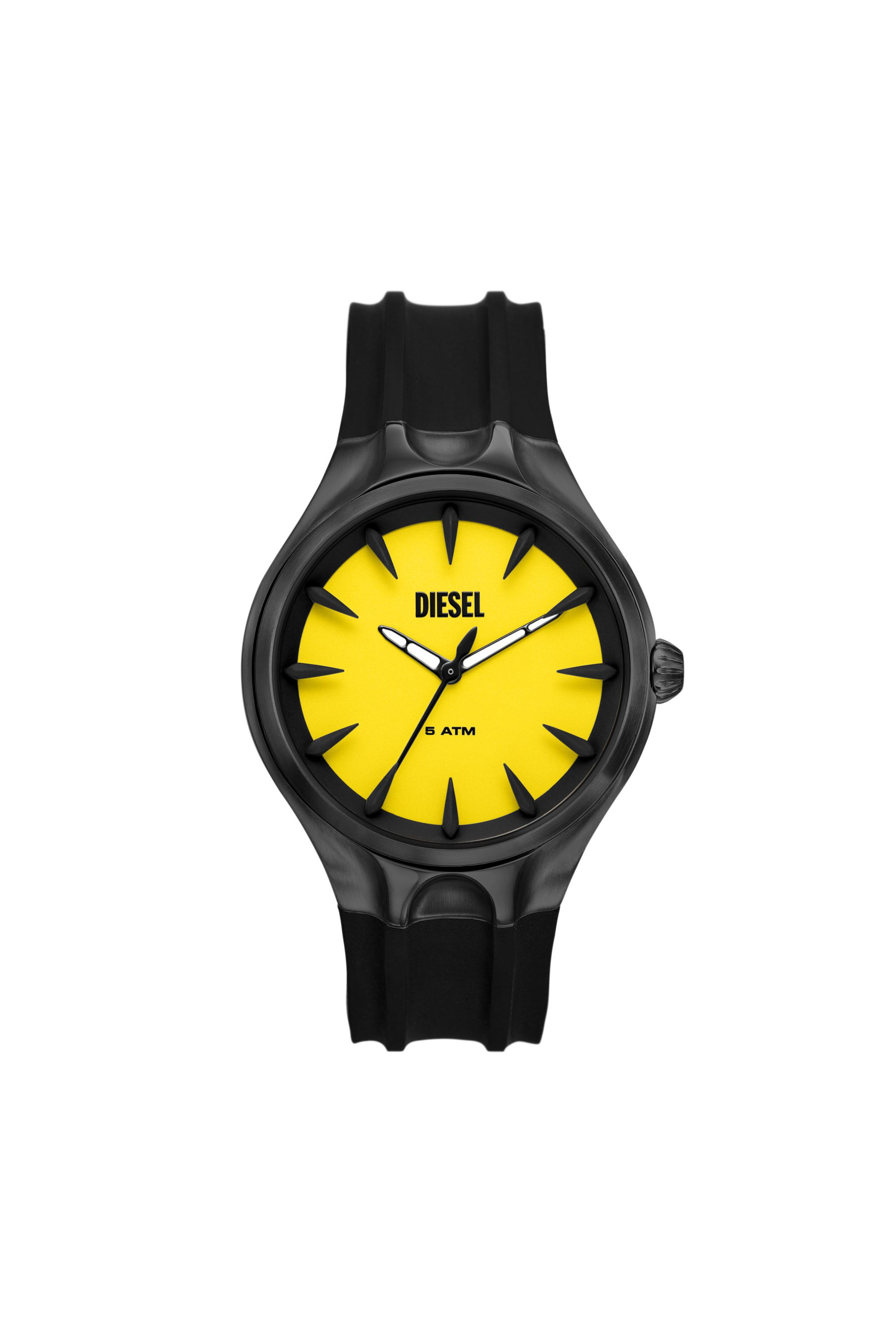 Nike Triax Fury Watch Sports Men's Wristwatch Black Yellow