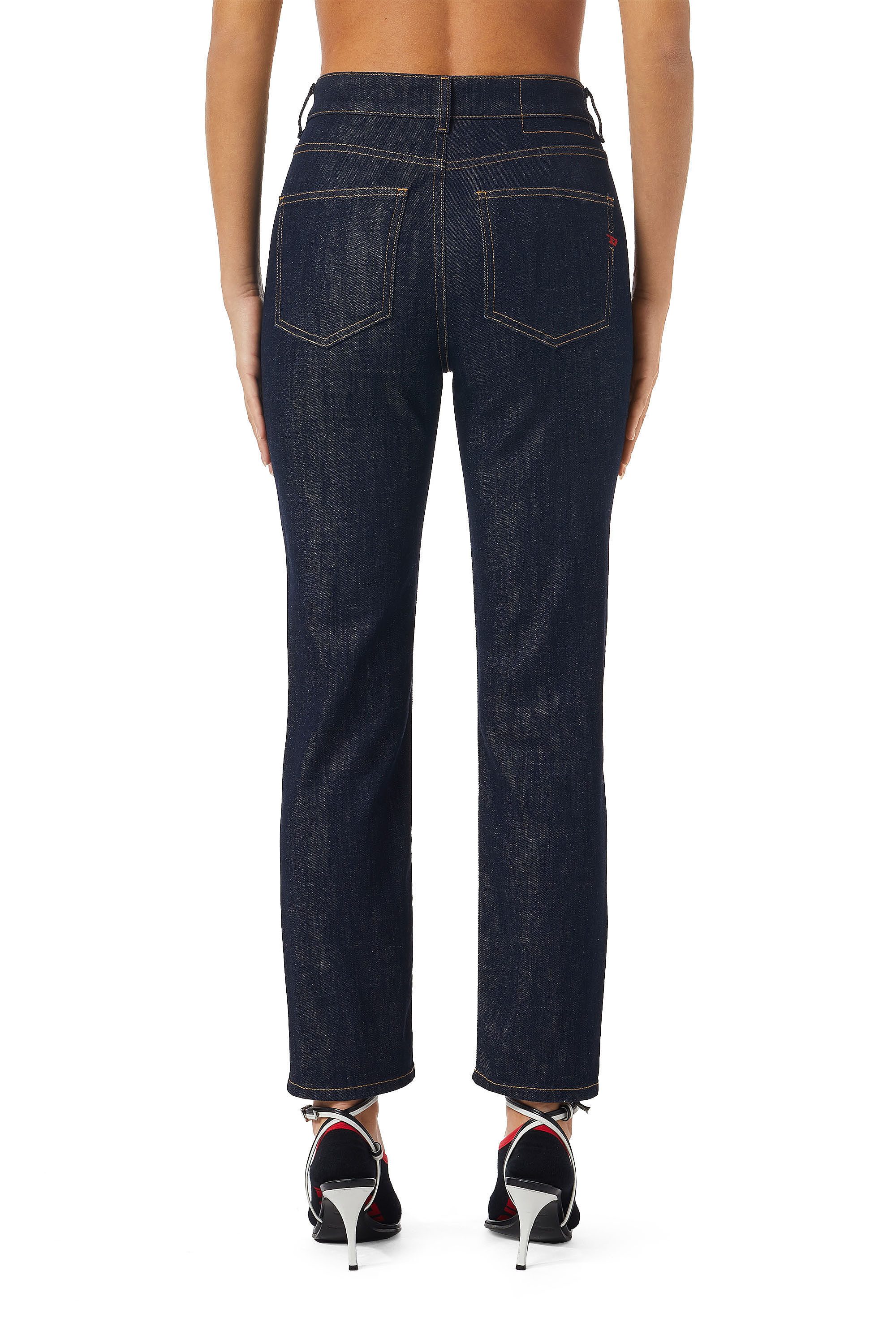 Diesel - 2004 Z9B89 Tapered Jeans, Azul Oscuro - Image 4
