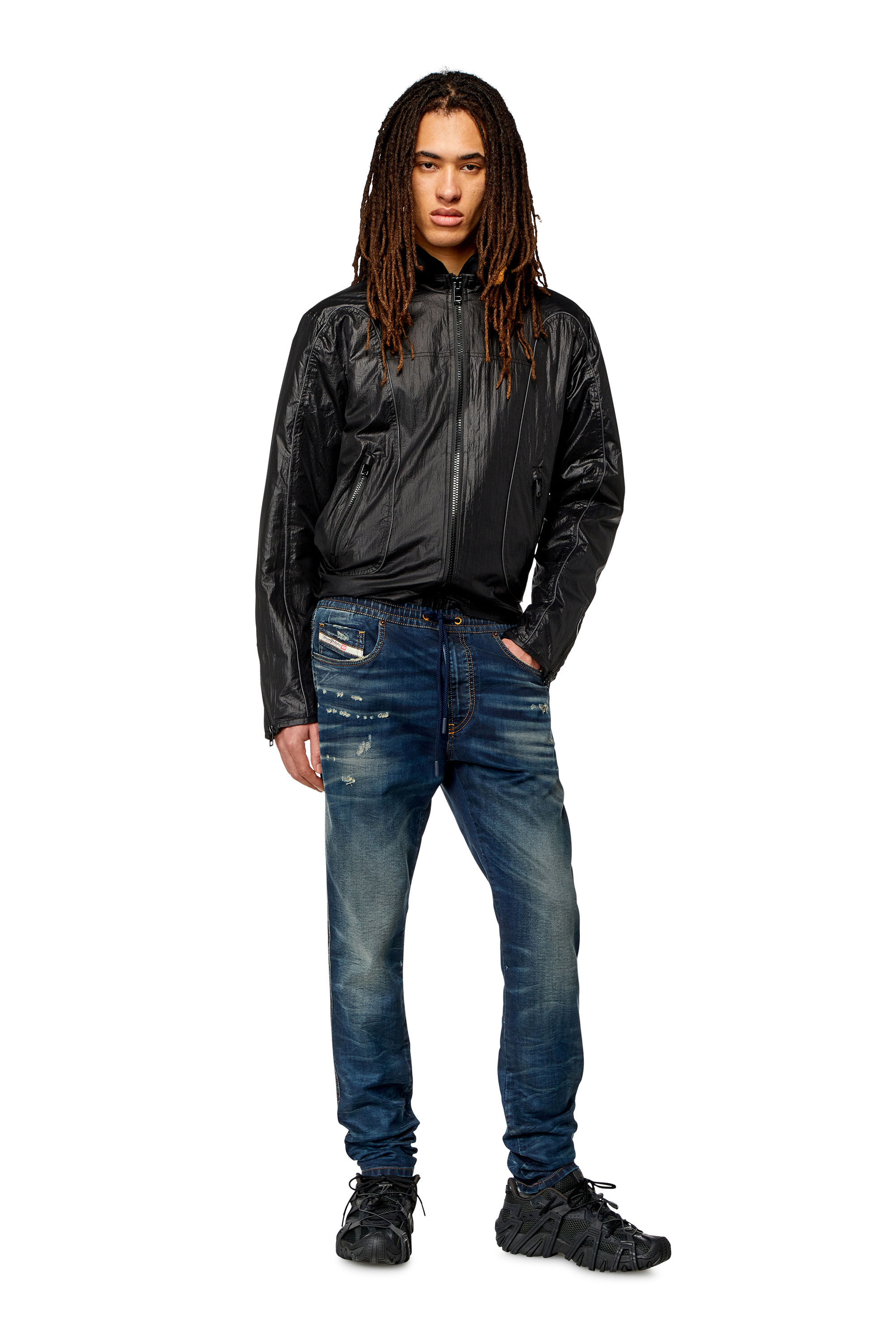 Men's Slim Jeans | Dark Blue | Diesel 2060 D-Strukt Joggjeans® Men's Slim Jeans | Dark Blue | Diesel 2060 D-Strukt Joggjeans®