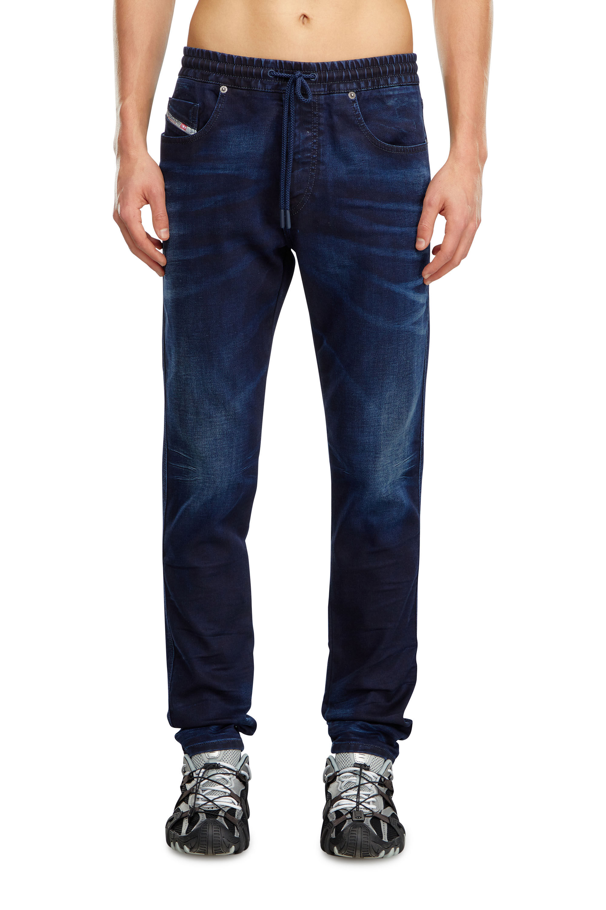 Diesel - Slim 2060 D-Strukt Joggjeans® 09J35 Hombre, Azul Oscuro - 3