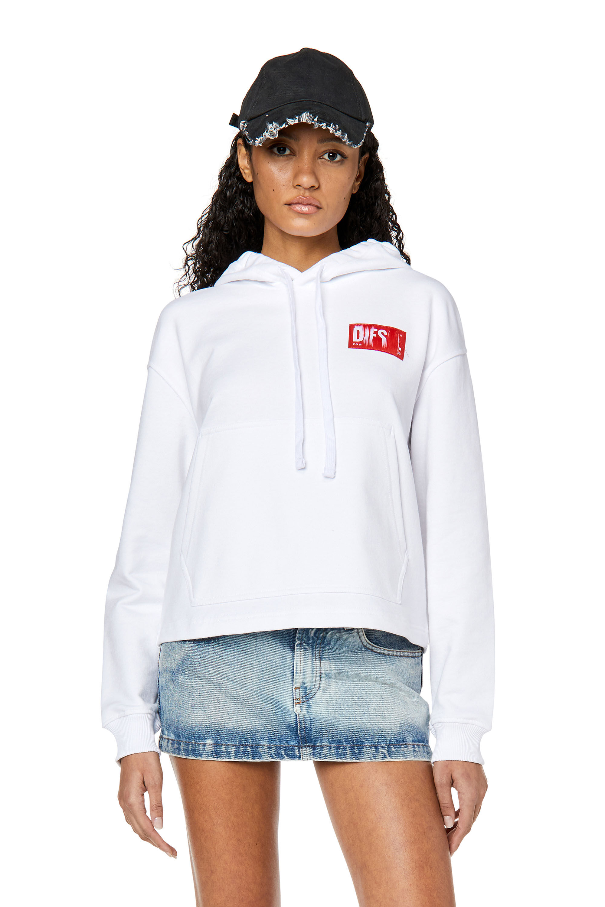 Diesel sales cropped hoodie