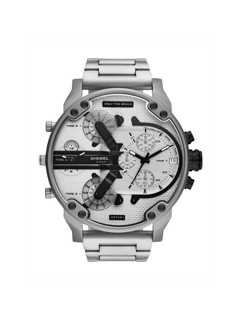 Dz7421 Man Mr Daddy 2 0 Chronograph Stainless Steel Watch Diesel