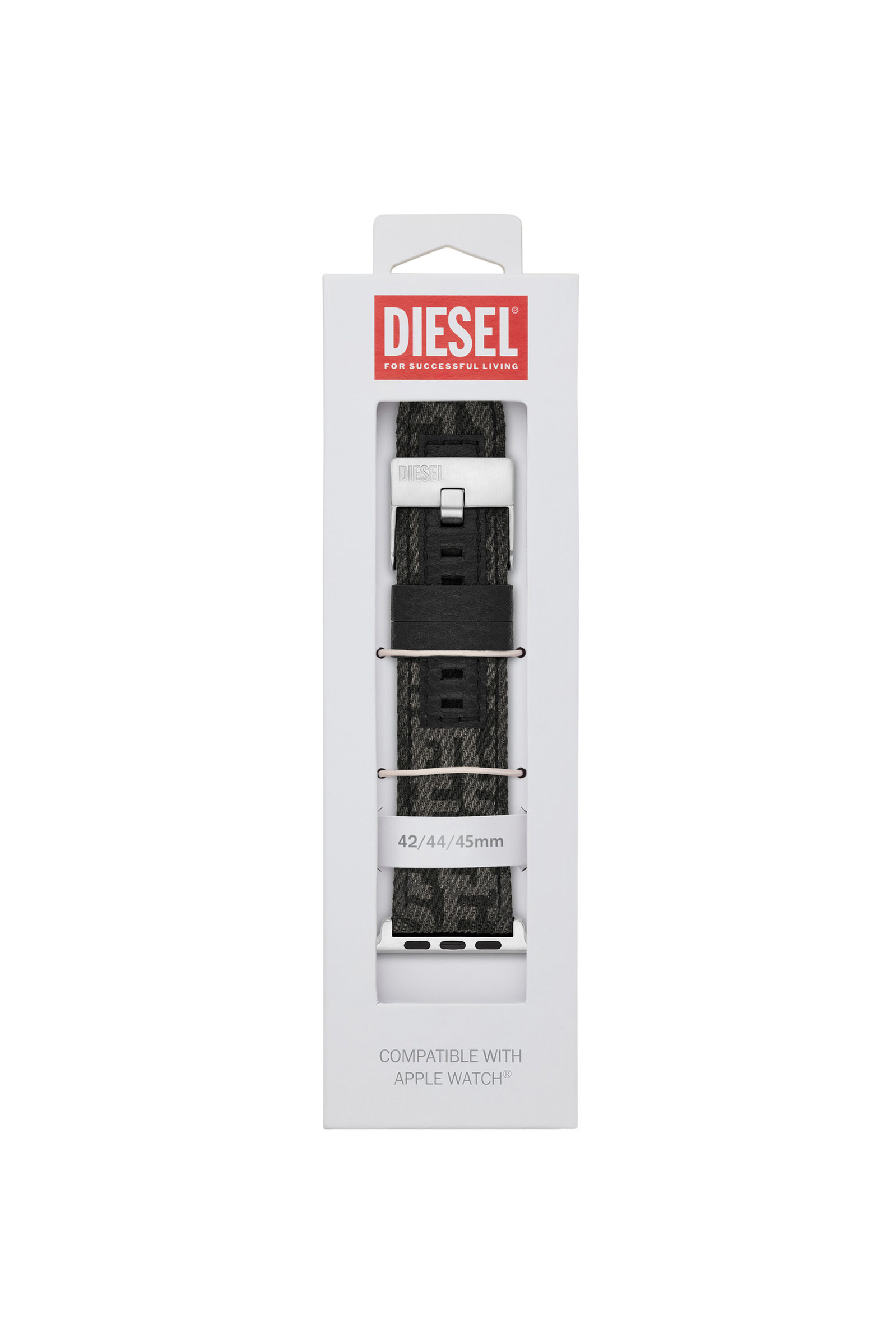DIESEL＊Dss006 グレーナイロン Apple Watch用バンド DSS006: Nylon Band for Apple Watch®, 42mm, 44mm, 45mm | Diesel