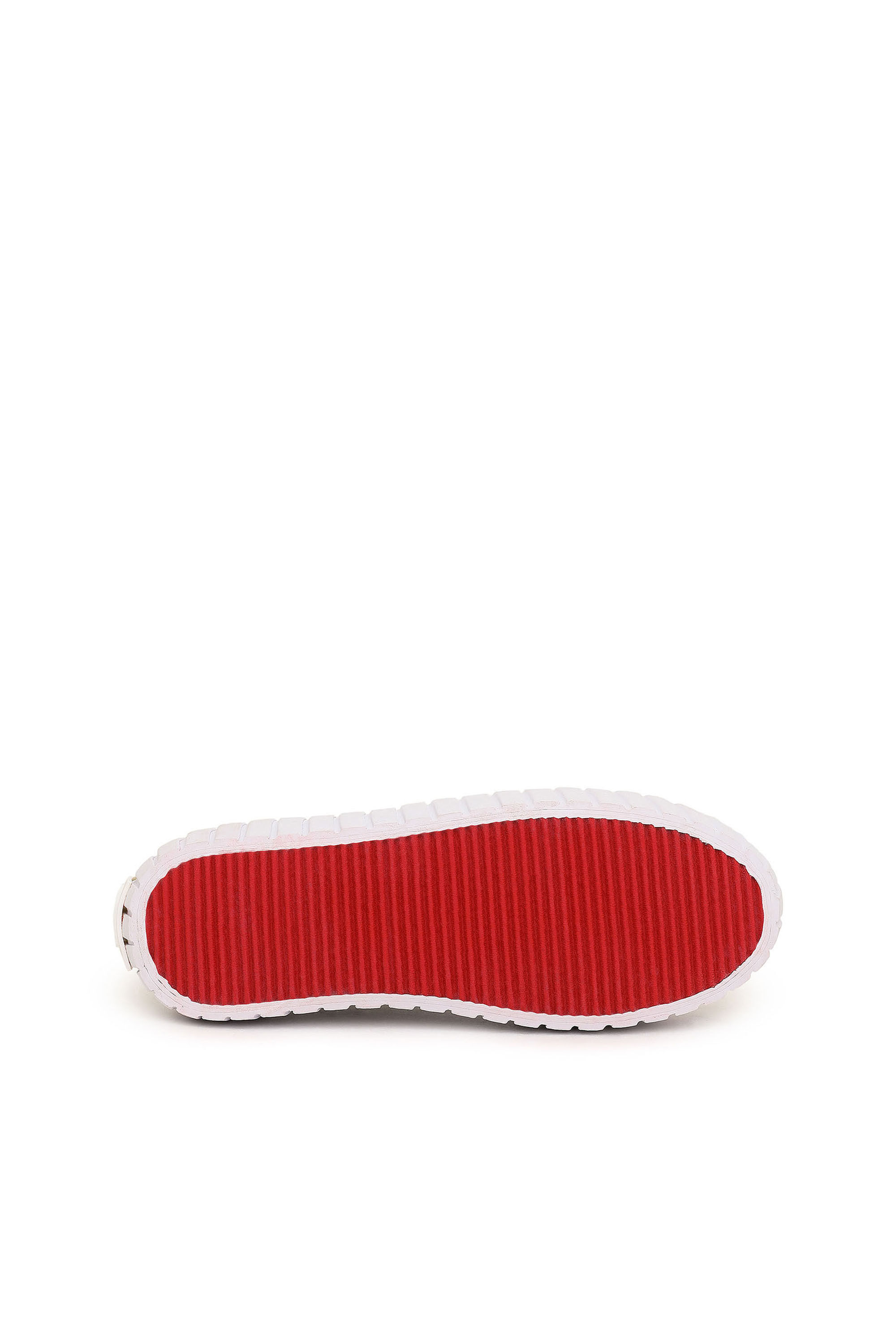 Diesel - S-HANAMI MID X, Woman's S-Hanami Mid X - High-top platform sneakers in leather in White - 5
