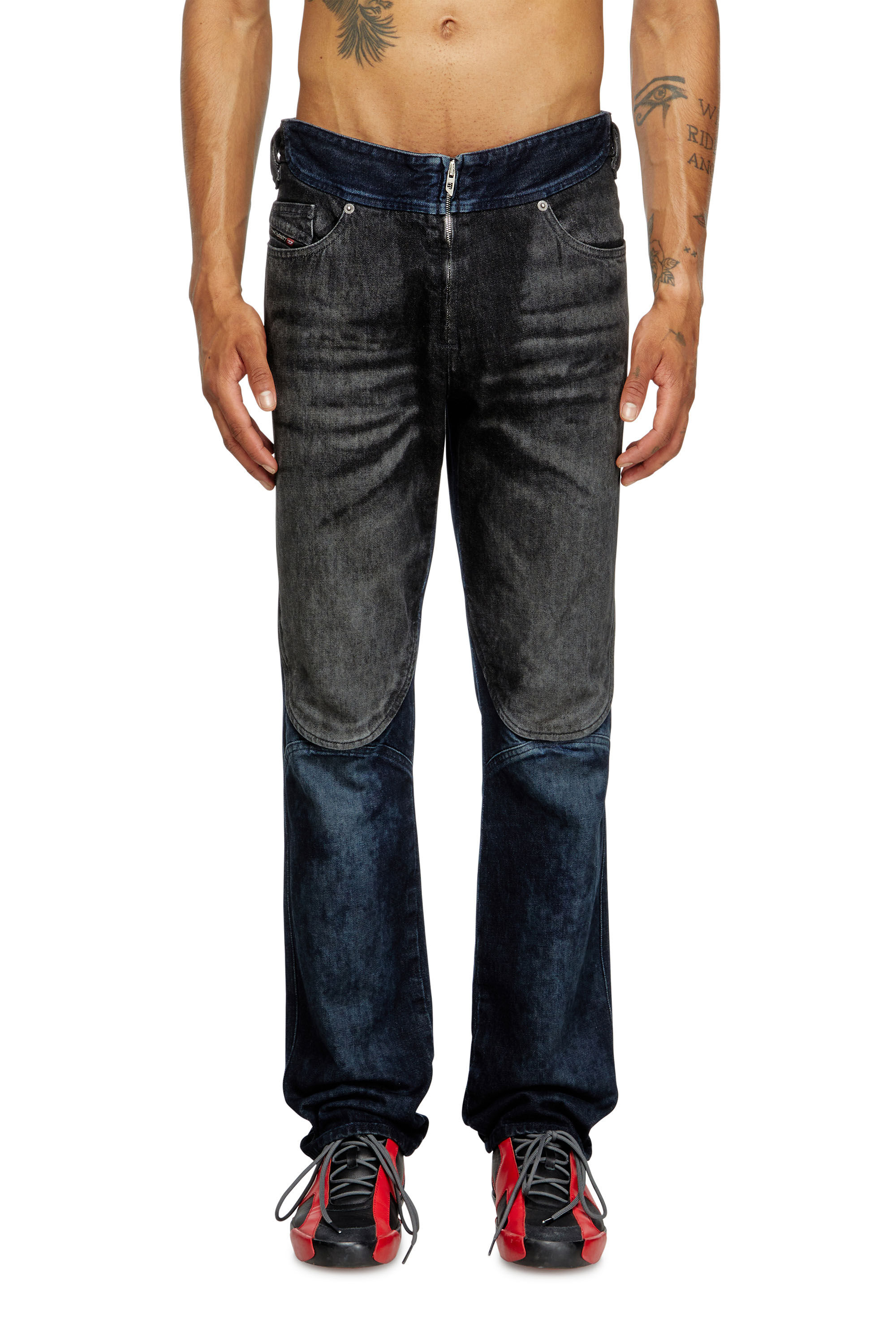Diesel - Man's Regular Jeans D-Bucy 007BX, Dark Blue - 3