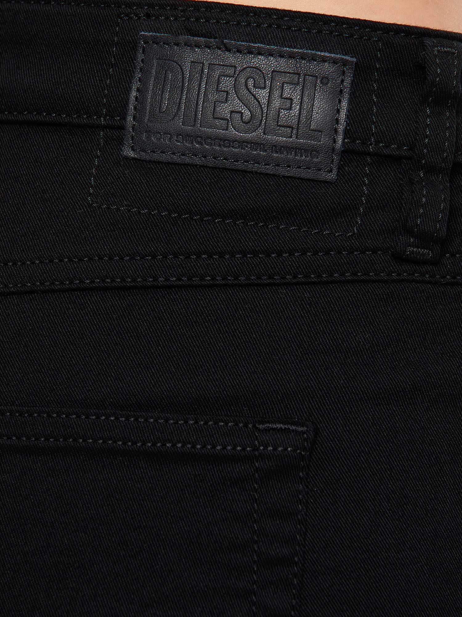 Diesel - Babhila Slim Jeans 069EI, Black/Dark Grey - Image 3