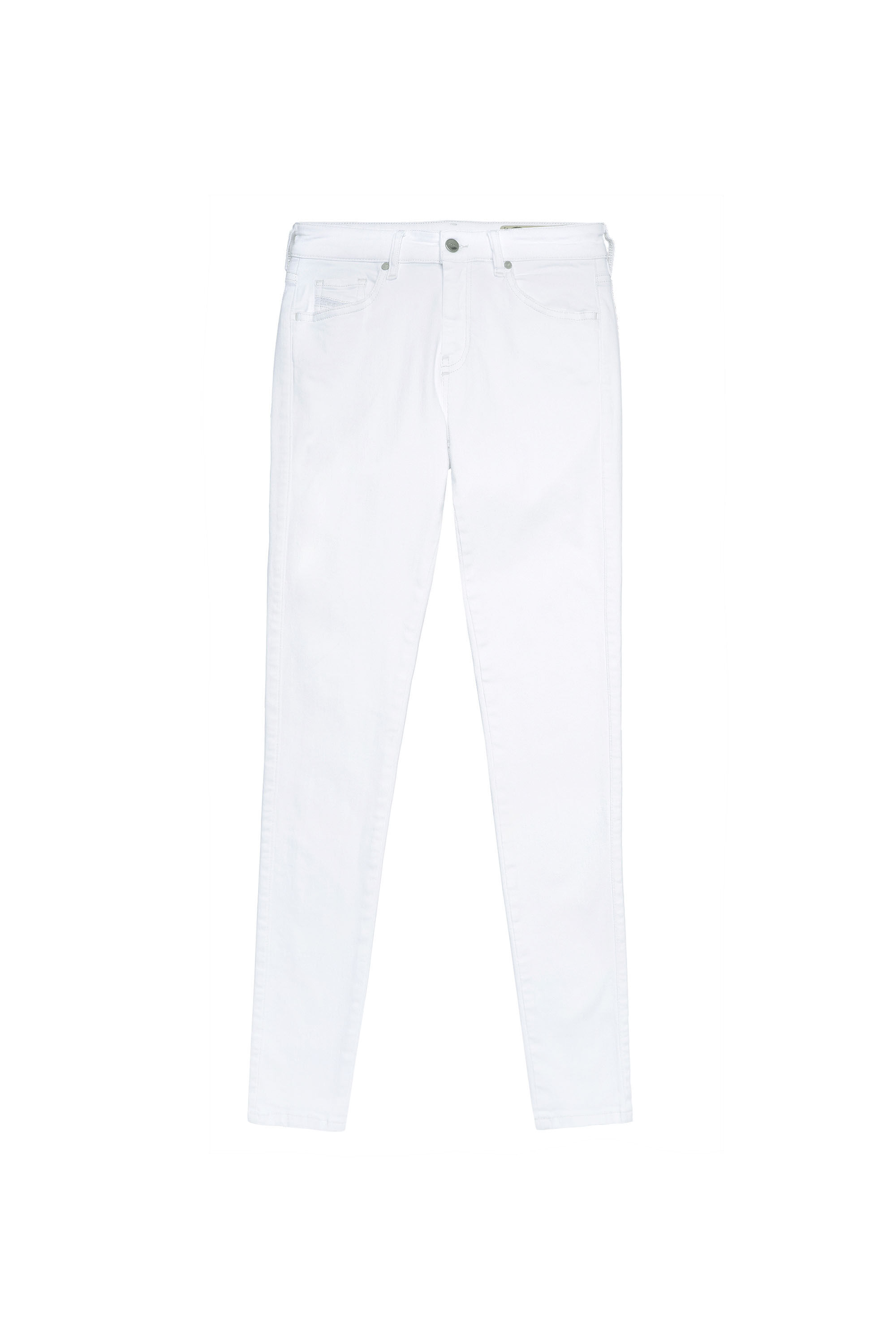 Diesel - Slandy Skinny Jeans 086AC, White - Image 2
