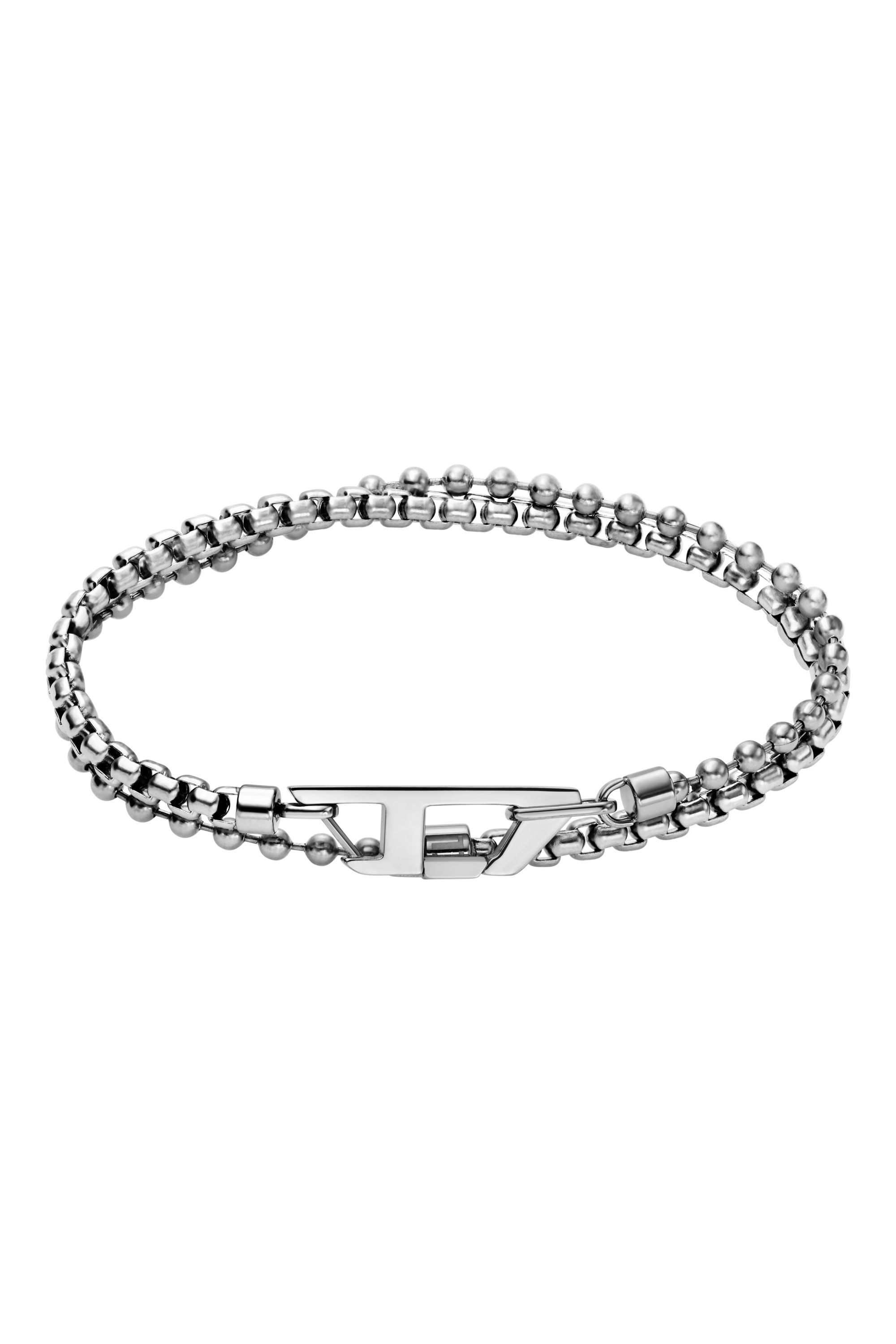 スーパーセール Women's Stainless Diesel | Silver | bracelet chain steel アクセサリー