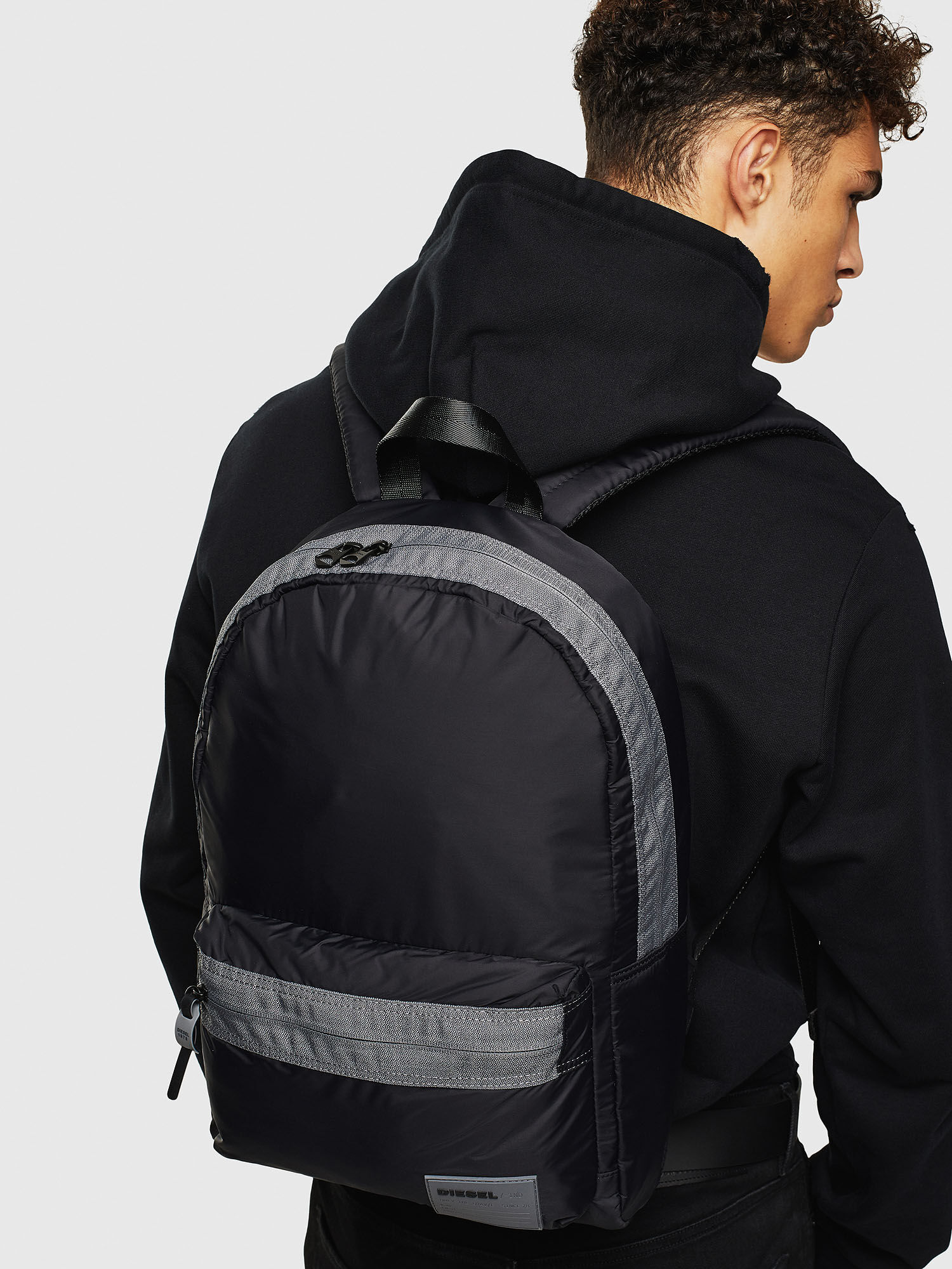 MIRANO Man Backpack in fabric and polyester Diesel