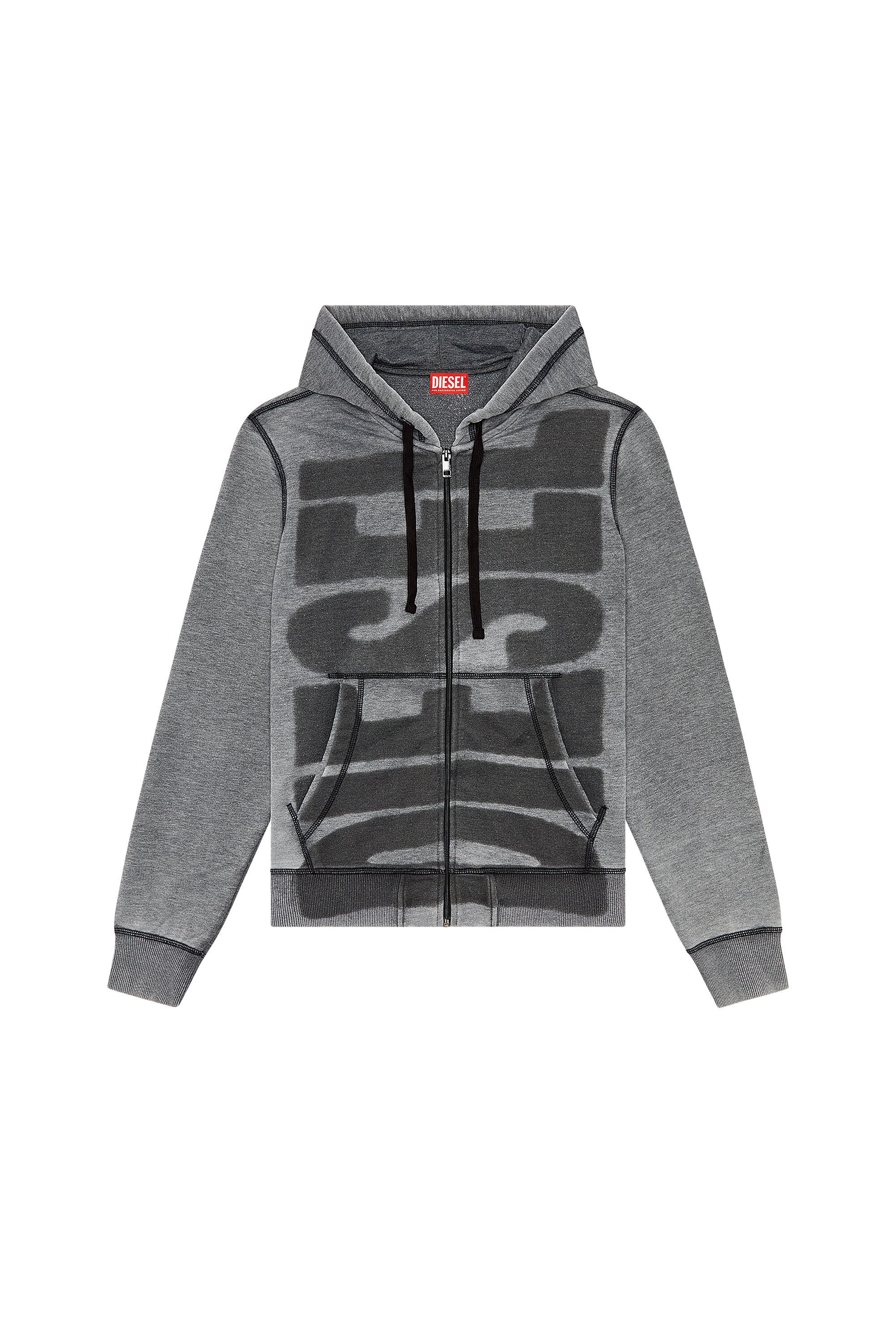Diesel shop zip hoodie