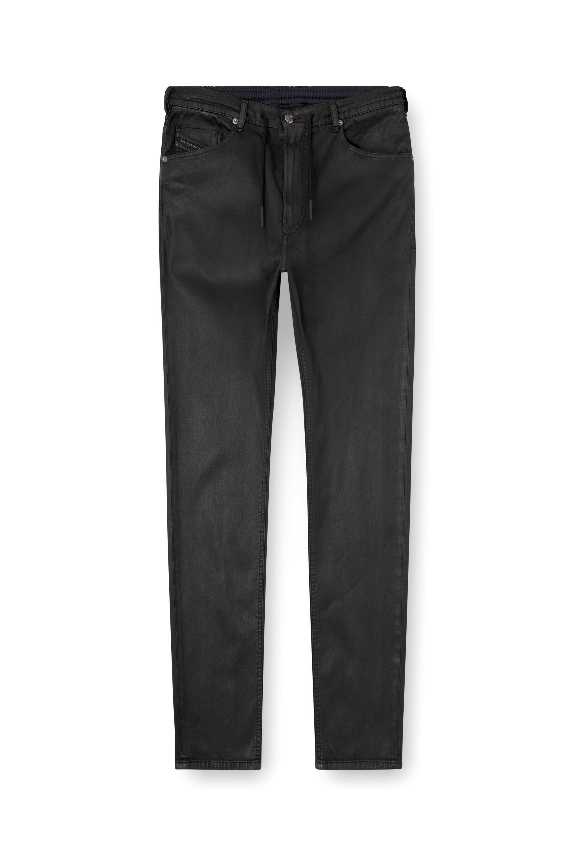 Diesel - Man's Regular 2030 D-Krooley Joggjeans® 068PX, Black/Dark grey - 2
