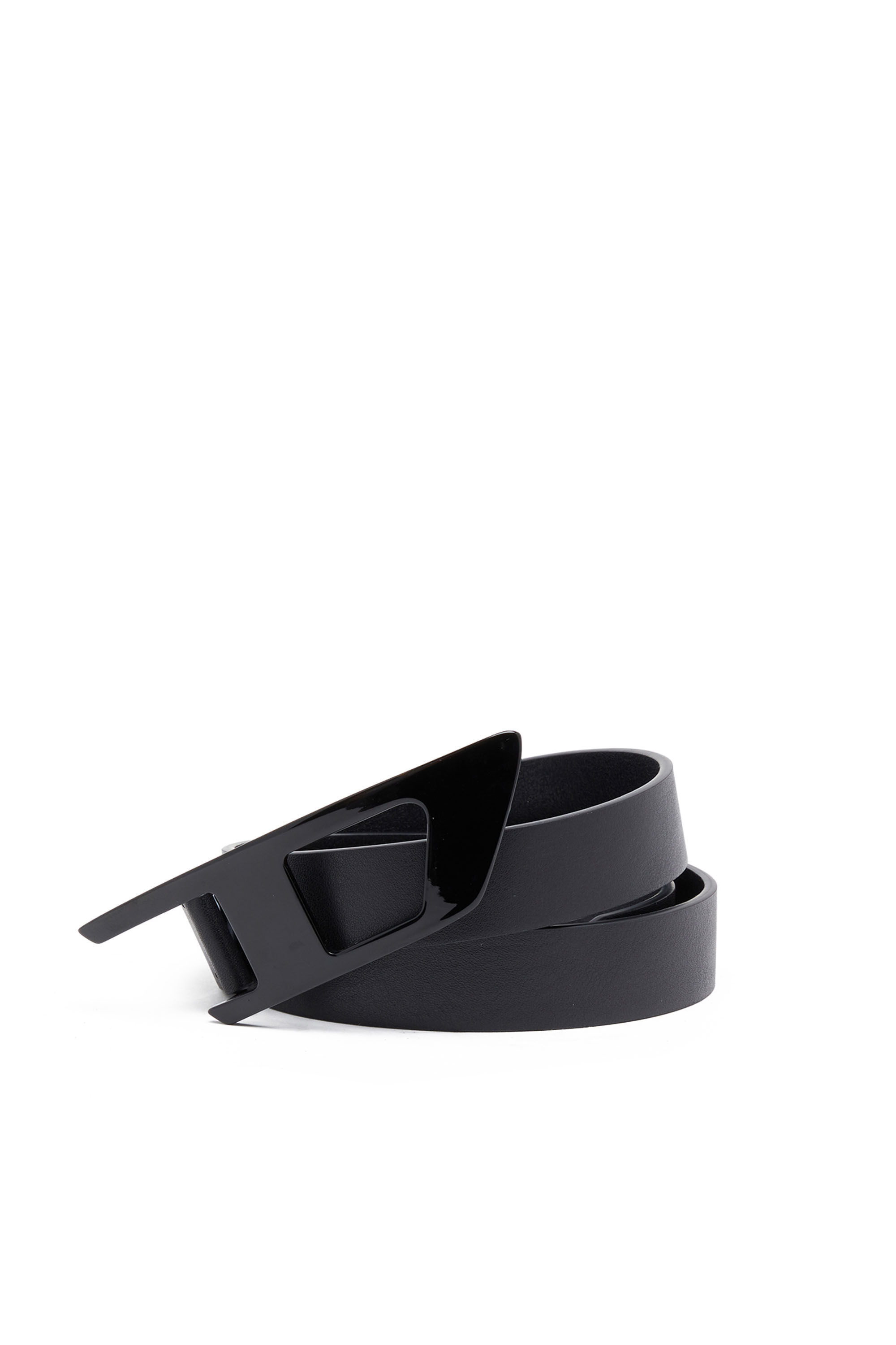 堅実な究極の Slim Men's leather II B-DLOGO Diesel | buckle D with belt 小物