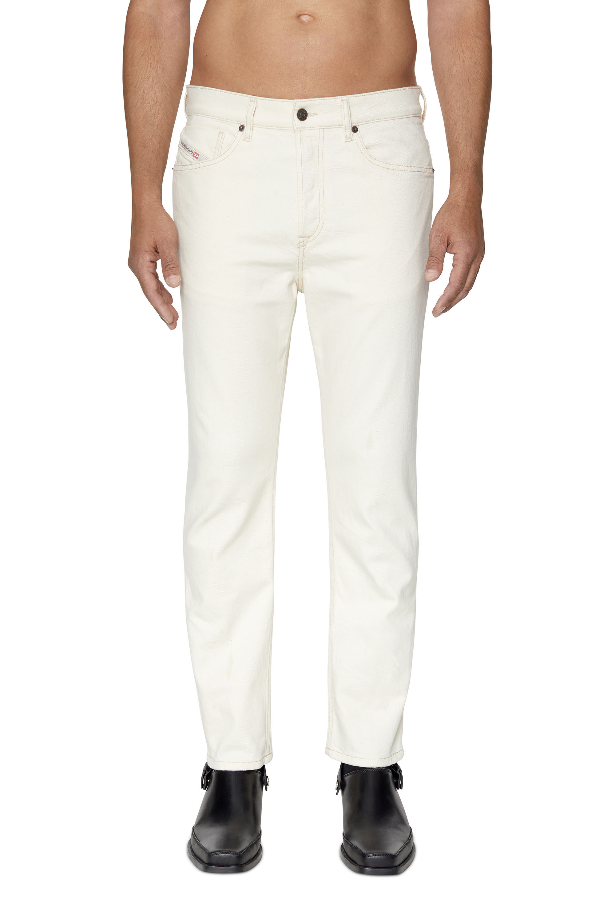 Diesel - 2005 D-Fining 09B94 Tapered Jeans, Blanco - Image 3
