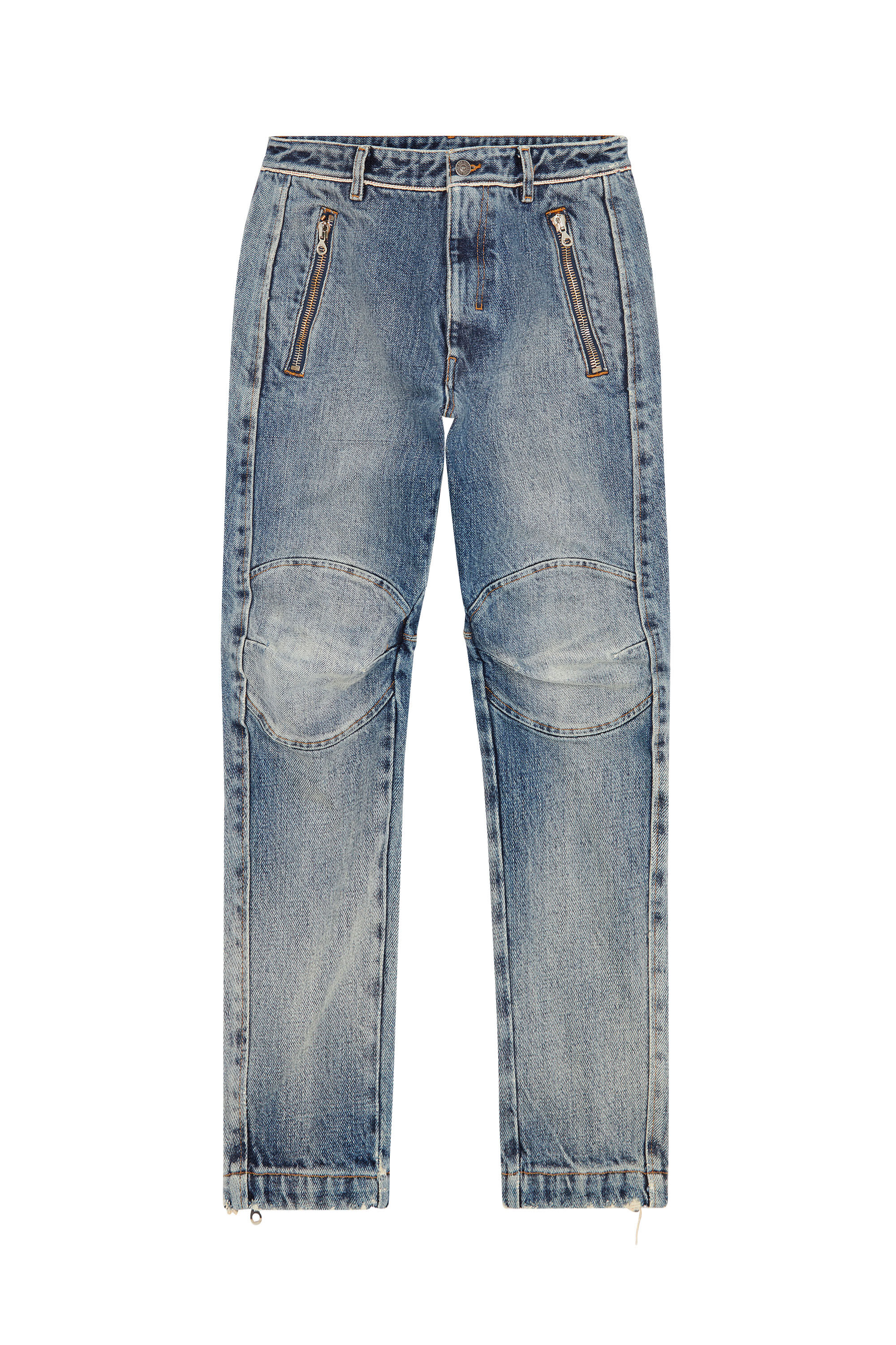 Diesel - D-Generate 0IHAS Straight Jeans, Azul medio - Image 2