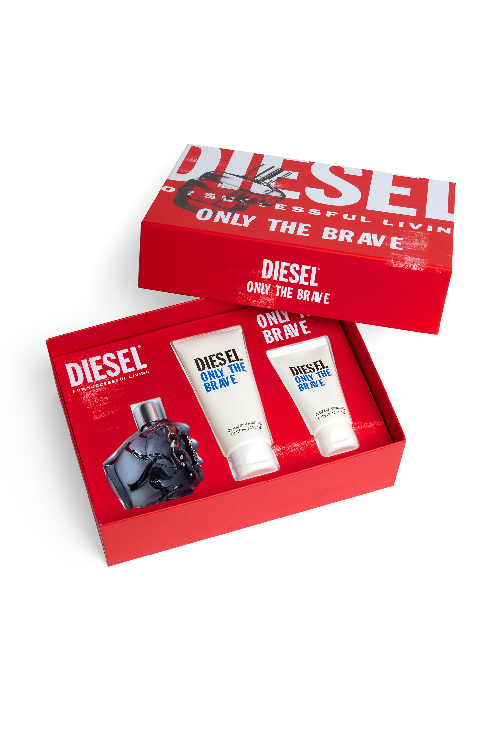 Diesel only the hotsell brave 50ml gift set