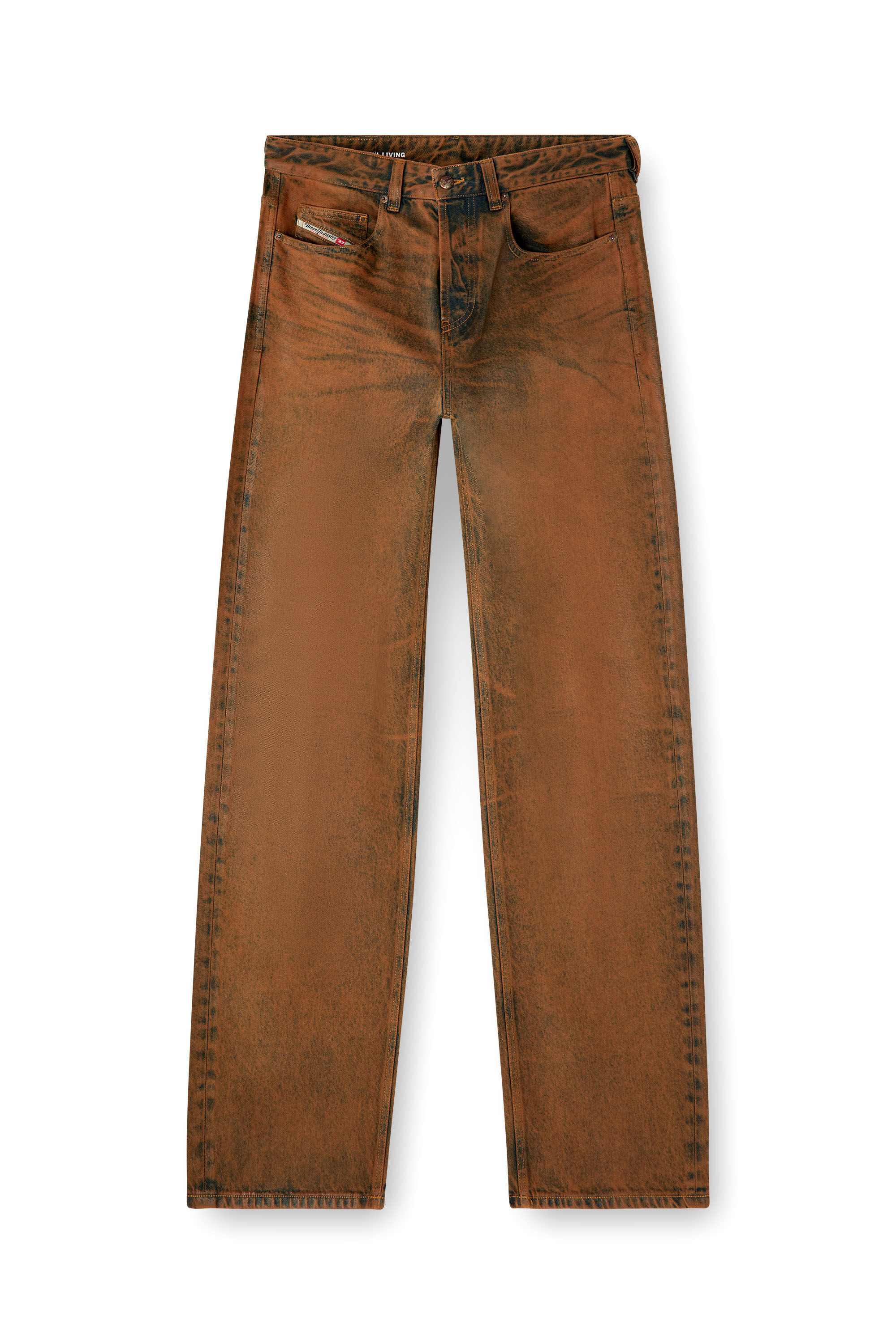 Diesel - Man's Relaxed Jeans 2001 D-Macro 09K82, Brown - 2