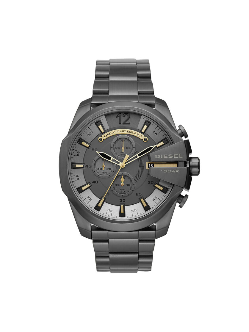 Dz4466 Man Mega Chief Gray Watch Diesel