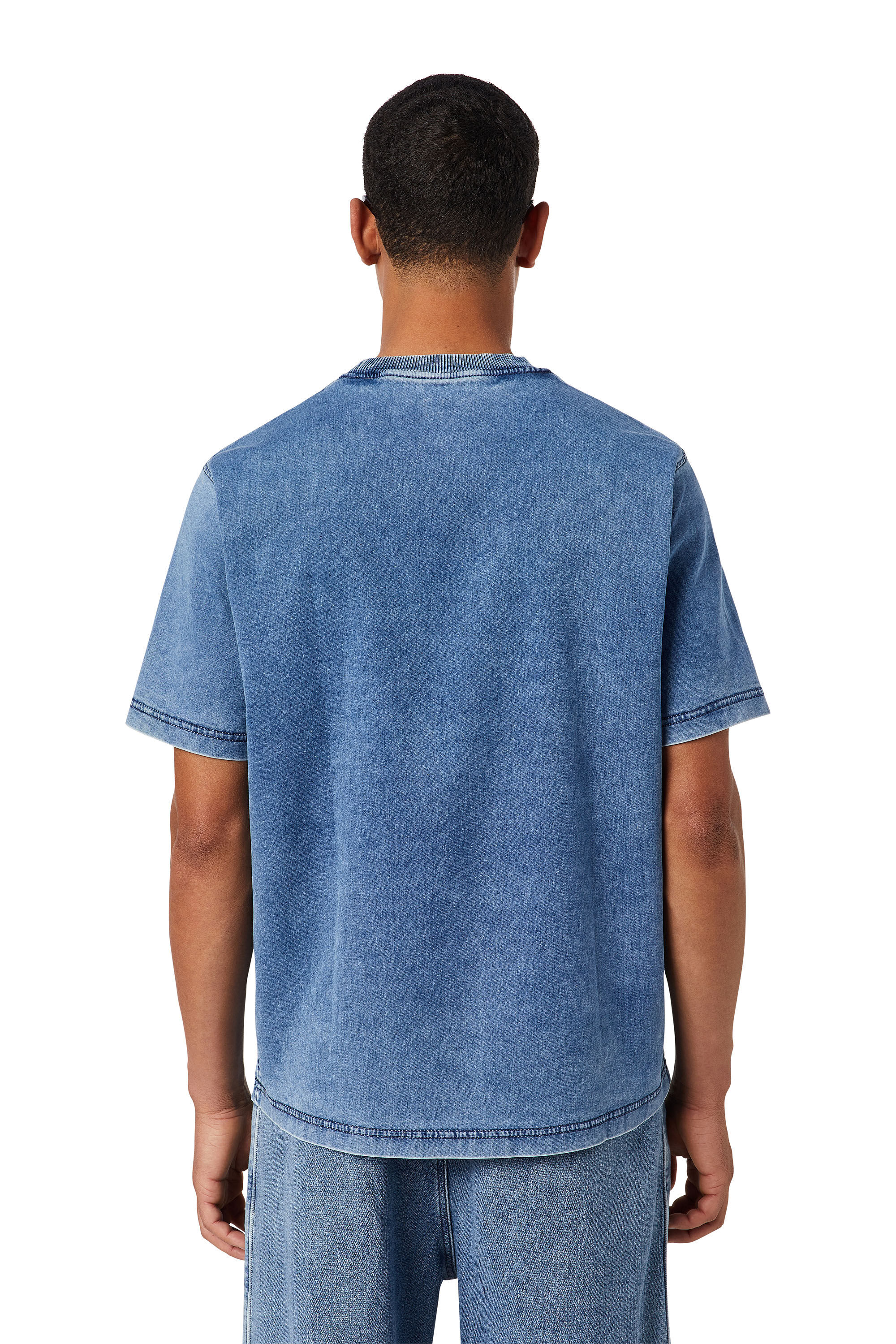 【SALE】 Denim in T-shirt Responsible Man: D-BIGGOR-NE | Library Diesel トップス