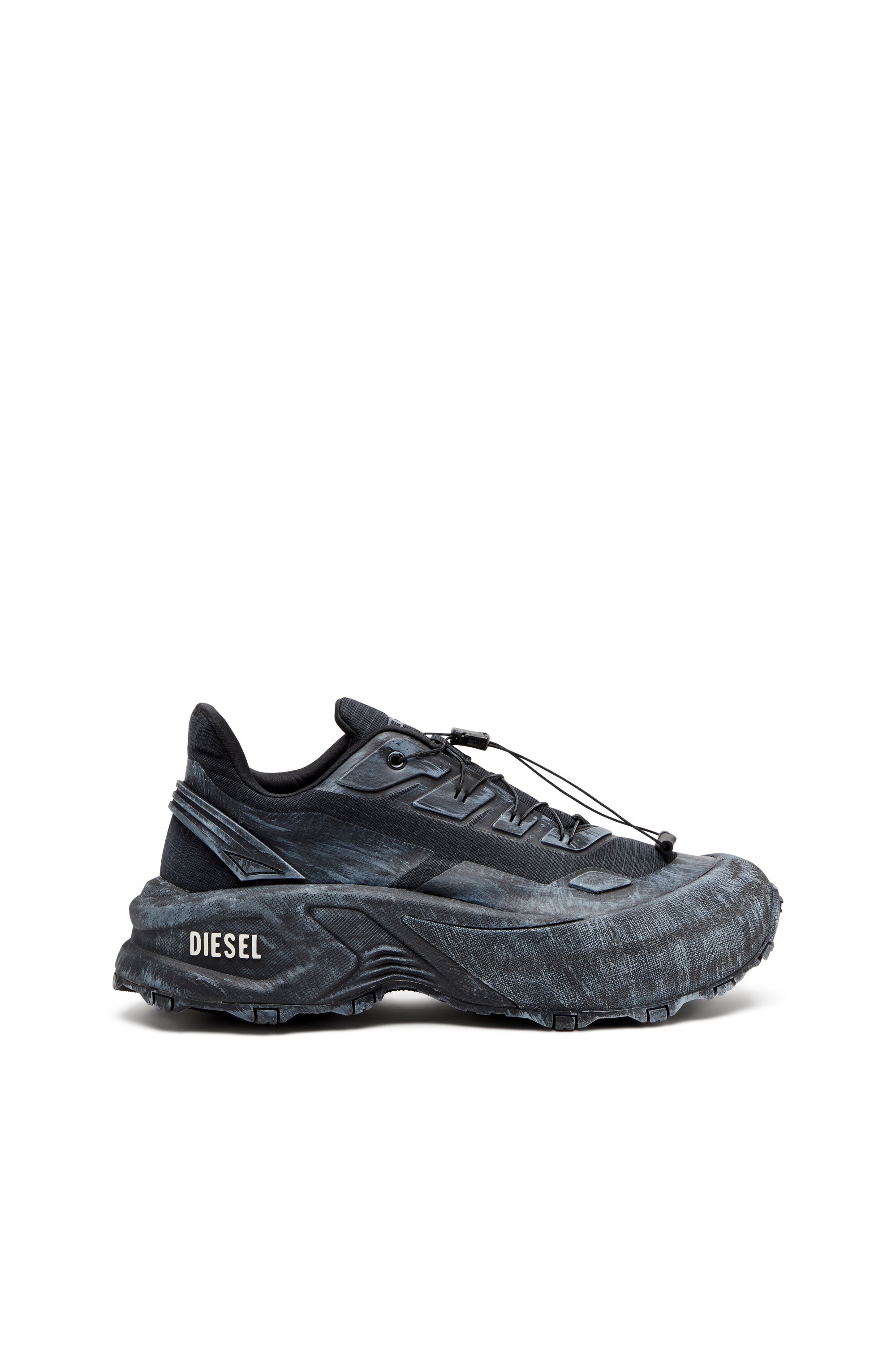 Men's D-Cage Runner-Sneakers in TPU-trimmed ripstop | Black