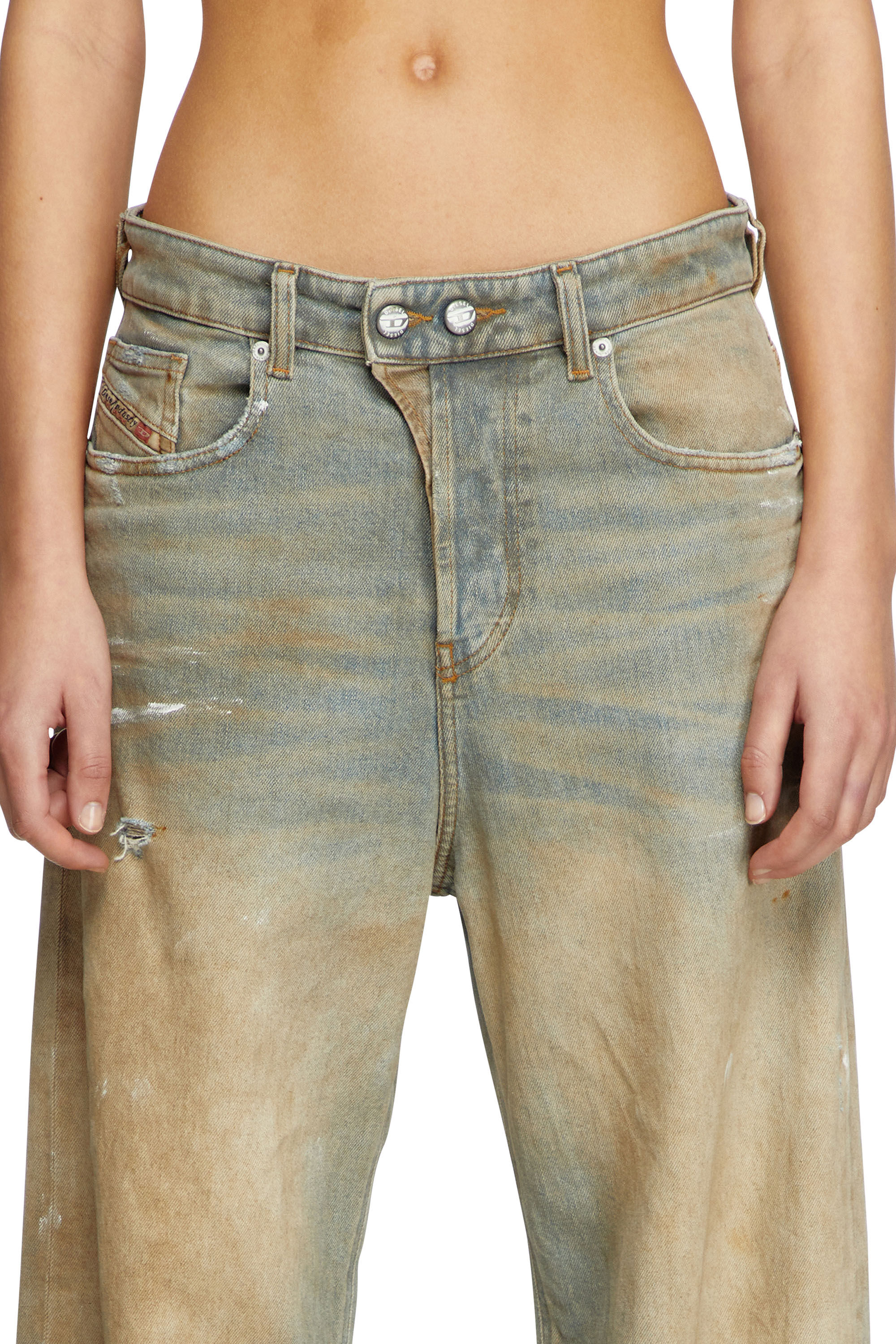 Women's Relaxed Jeans | Light Blue | Diesel 1996 D-Sire Women's Relaxed Jeans | Light Blue | Diesel 1996 D-Sire