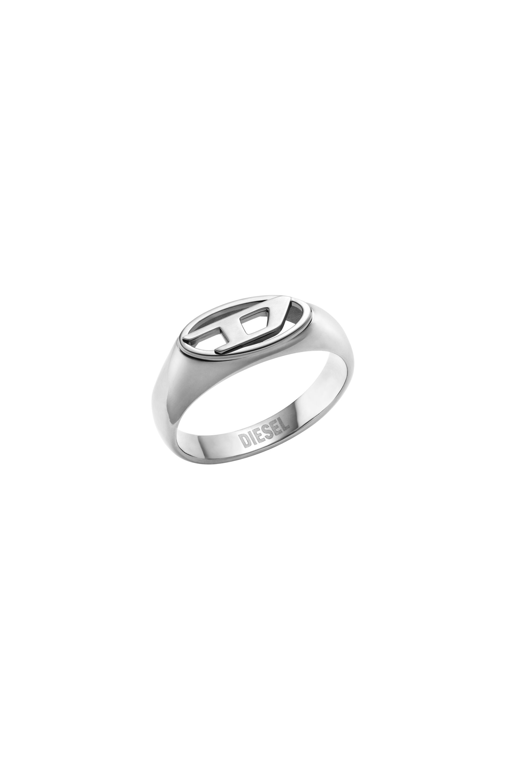 Diesel - DX1587040 JEWEL, Anillo de acero inoxidable Unisex in Plateado - 1