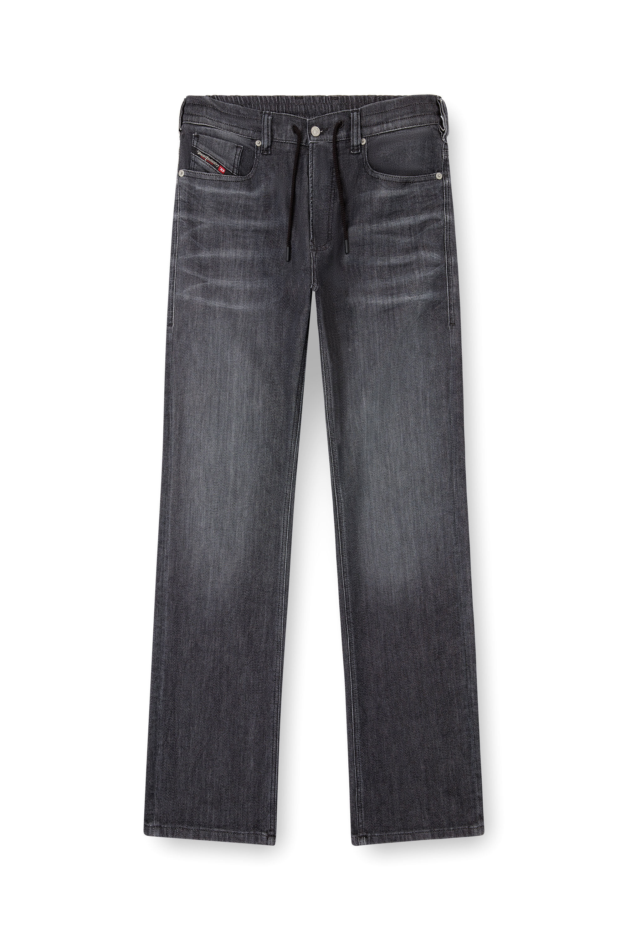 Diesel - Man's Relaxed 2080 D-Reel Joggjeans® 09M66, Black/Dark grey - 2